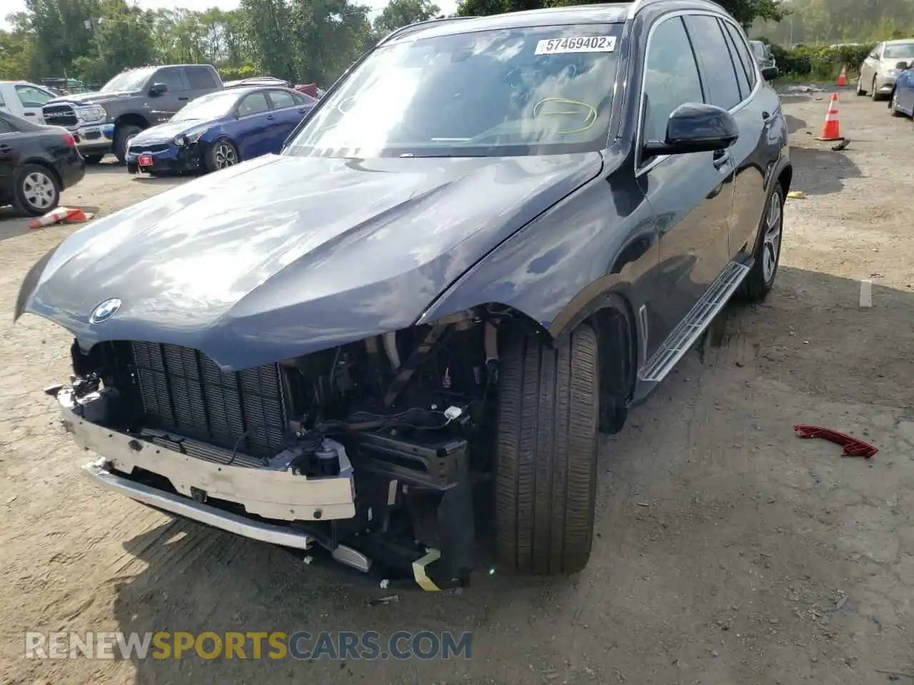 2 Photograph of a damaged car 5UXCR6C08L9B13701 BMW X5 2020