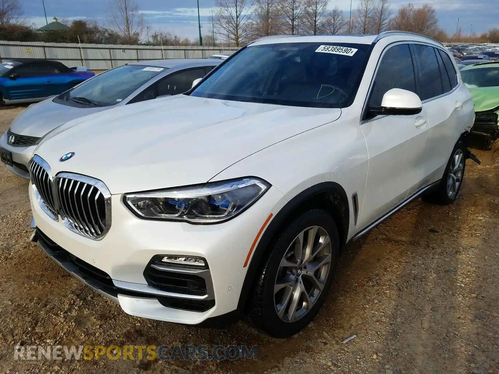2 Photograph of a damaged car 5UXCR6C08LLL65660 BMW X5 2020