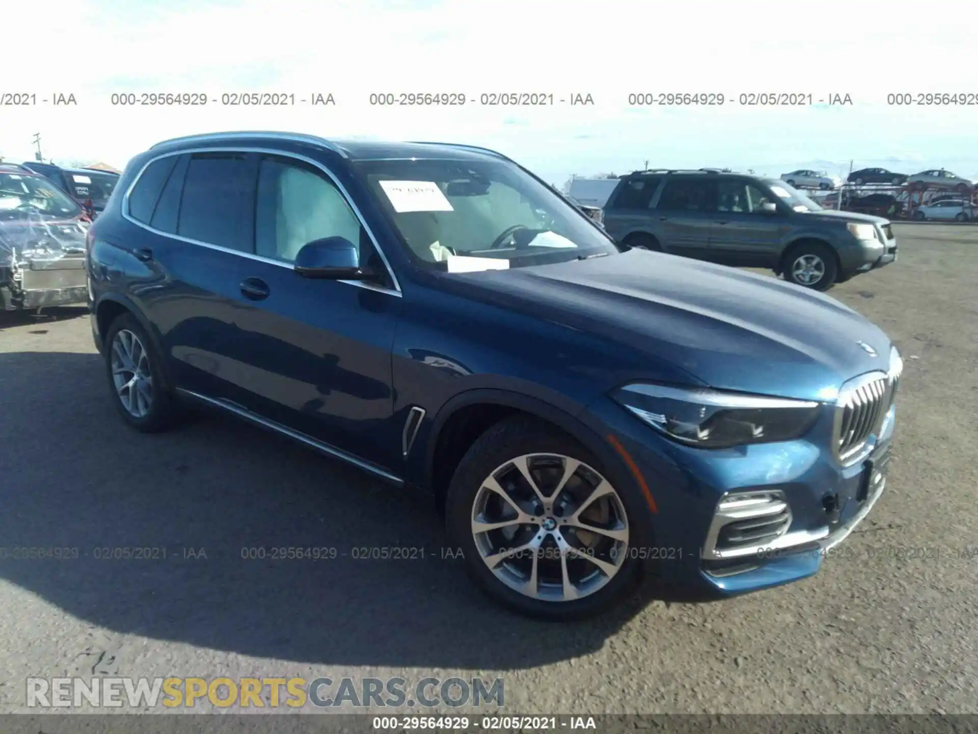 1 Photograph of a damaged car 5UXCR6C08LLL66095 BMW X5 2020