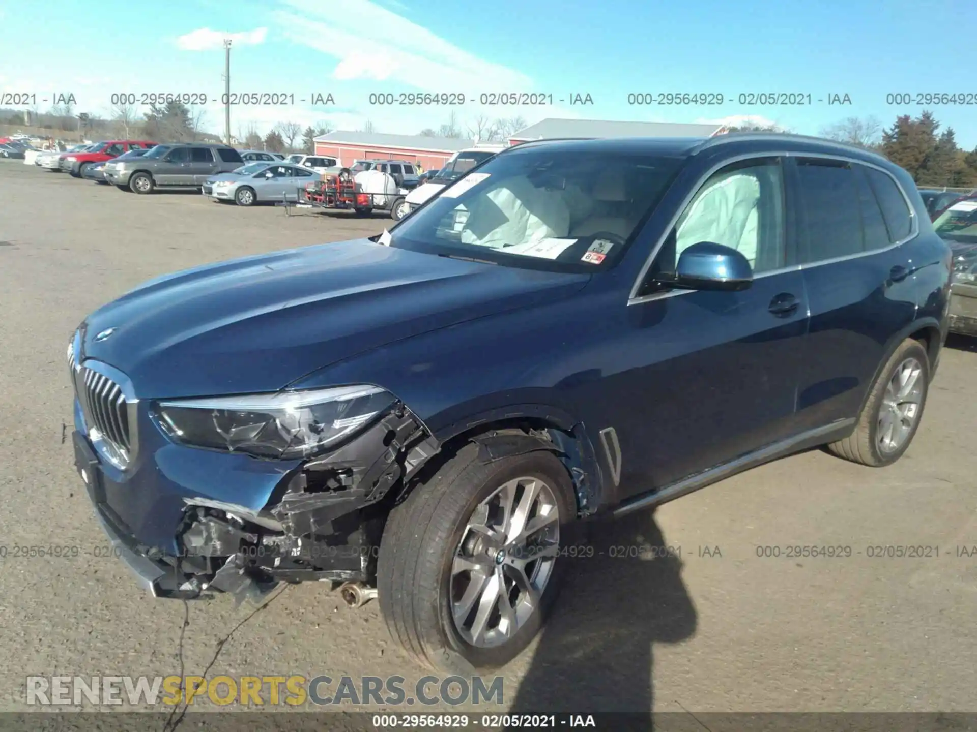 2 Photograph of a damaged car 5UXCR6C08LLL66095 BMW X5 2020