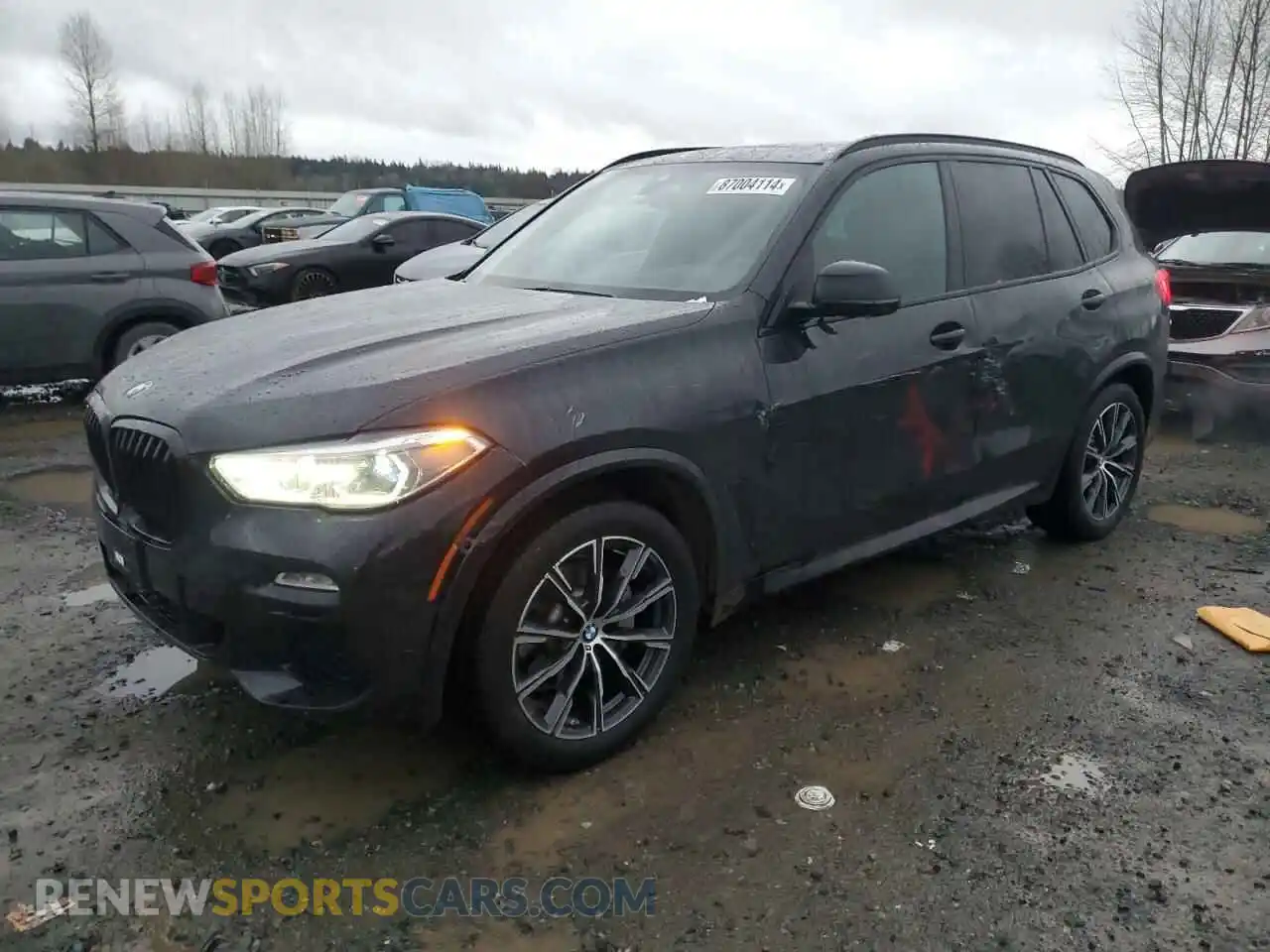 1 Photograph of a damaged car 5UXCR6C09L9B20253 BMW X5 2020