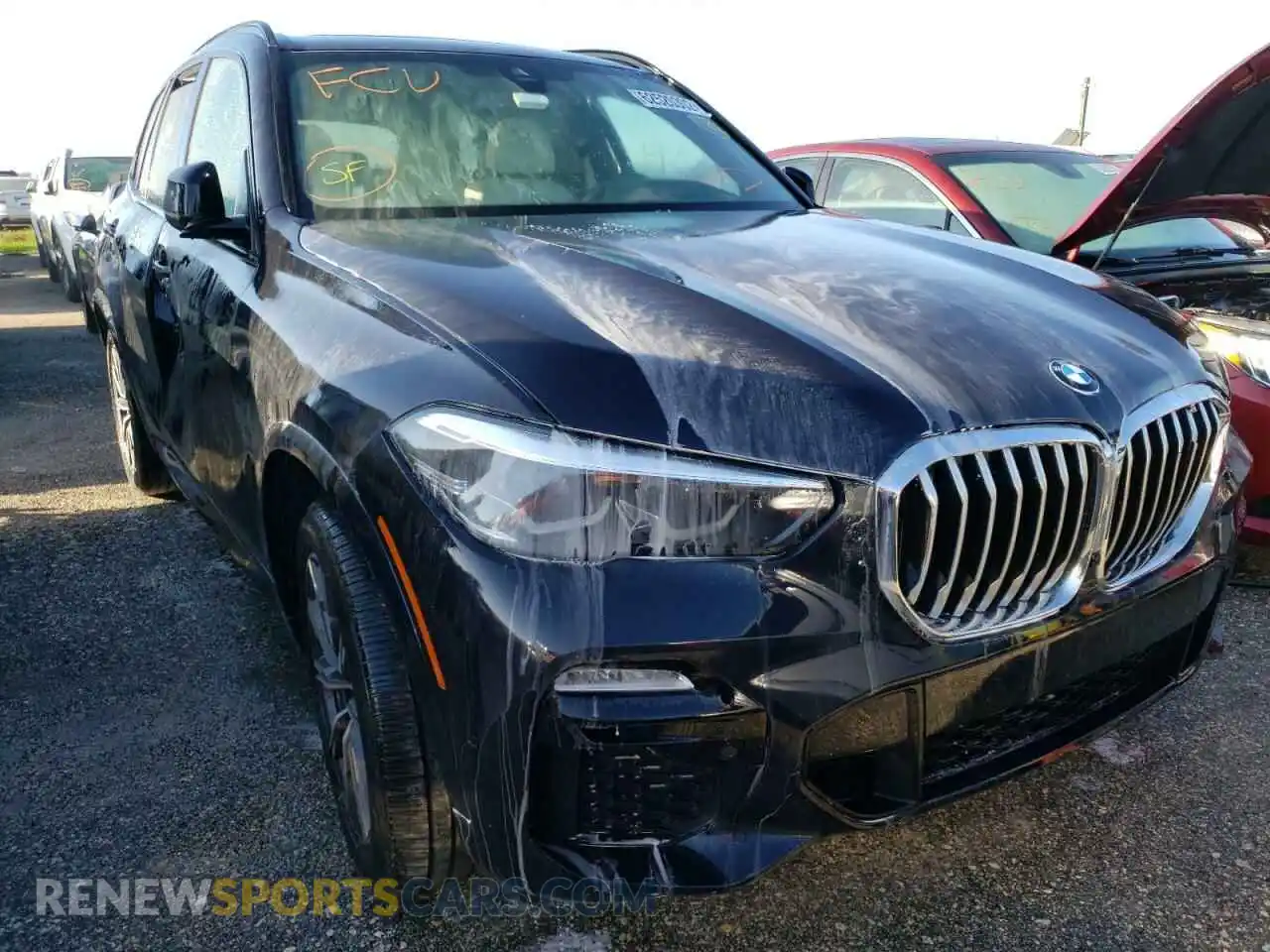 1 Photograph of a damaged car 5UXCR6C09L9B60655 BMW X5 2020