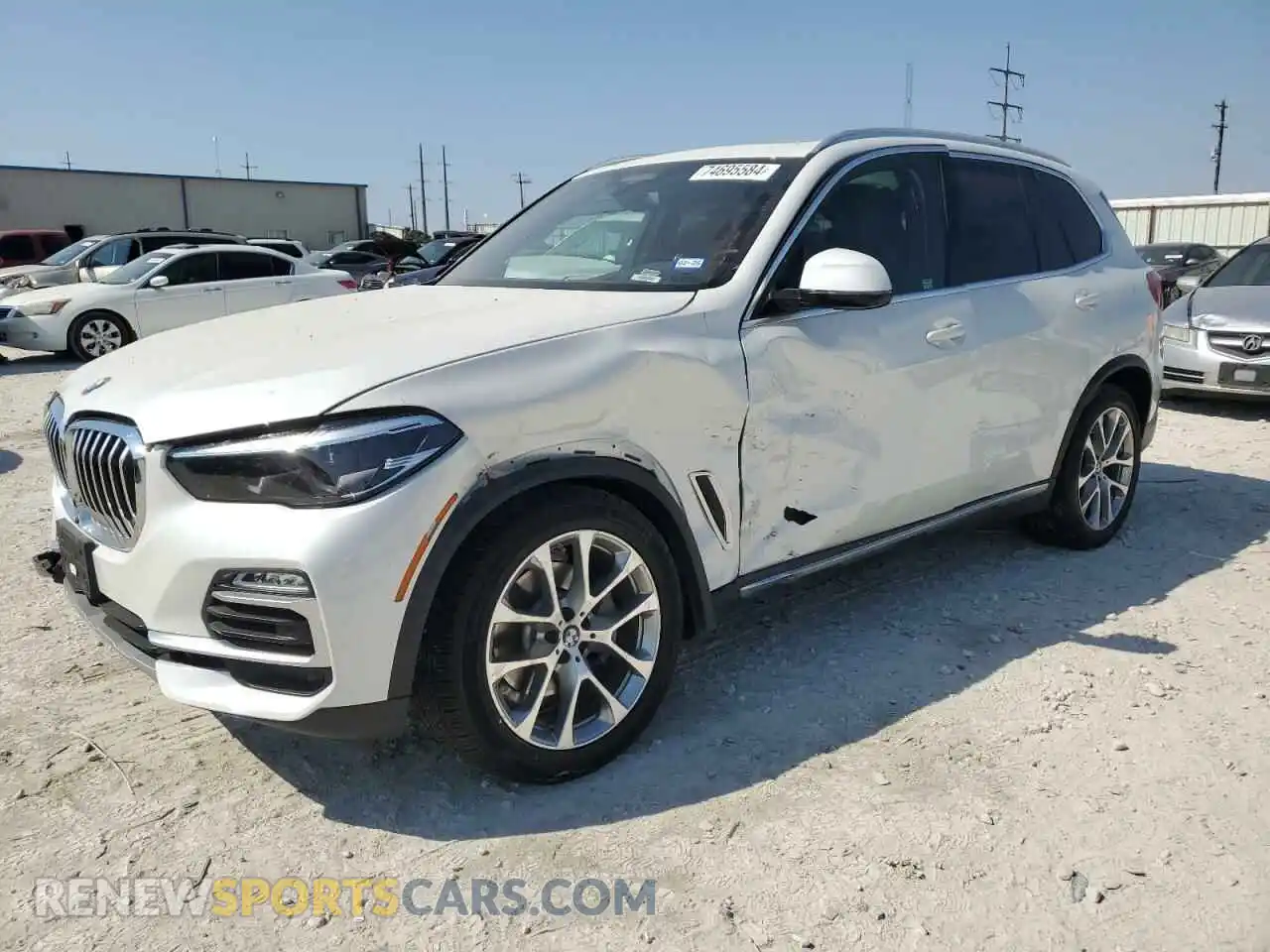 1 Photograph of a damaged car 5UXCR6C09L9B83112 BMW X5 2020