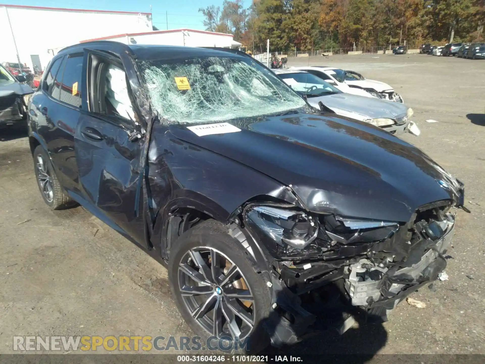 1 Photograph of a damaged car 5UXCR6C09LLL66297 BMW X5 2020