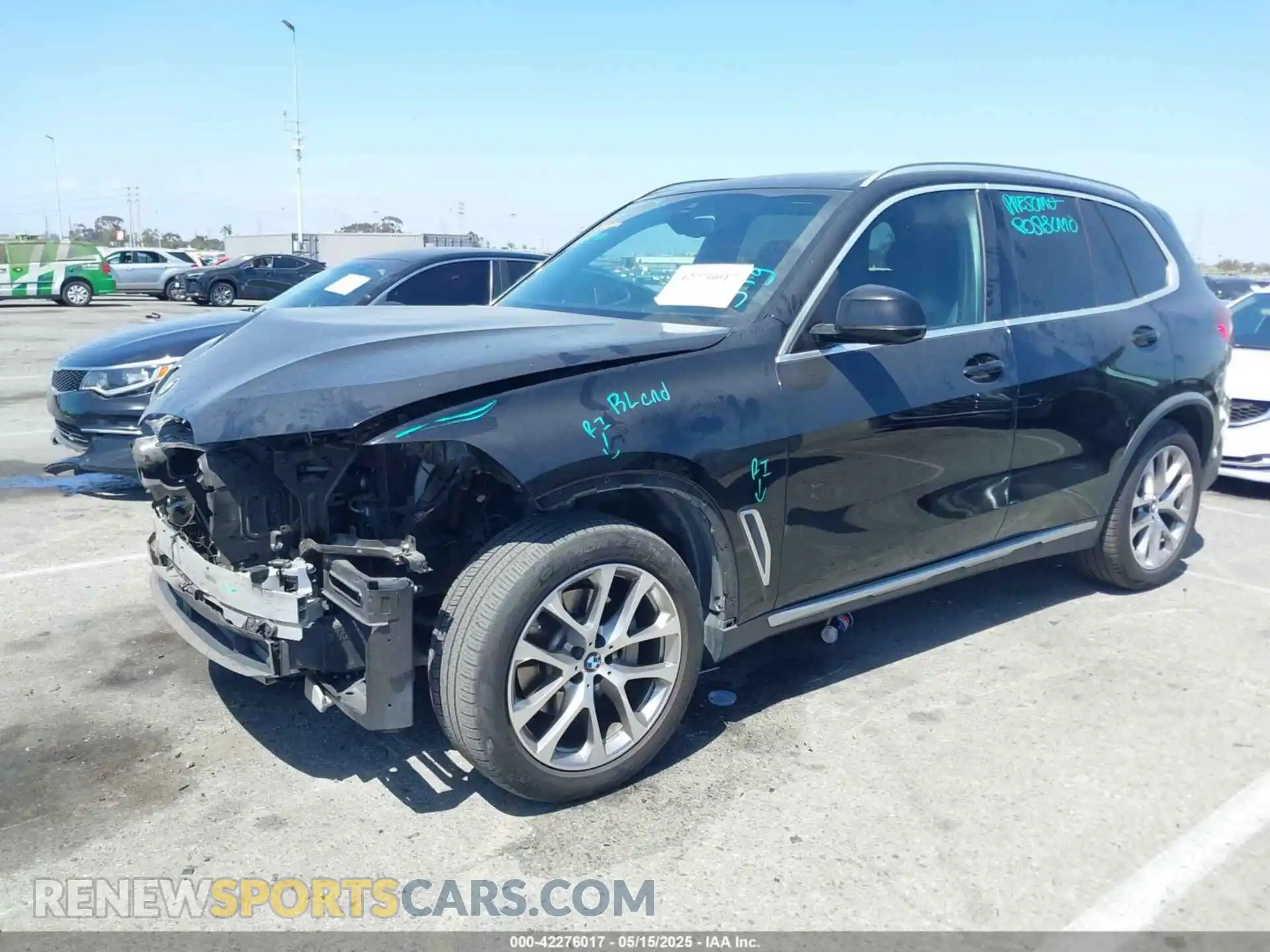 2 Photograph of a damaged car 5UXCR6C0XL9B13280 BMW X5 2020