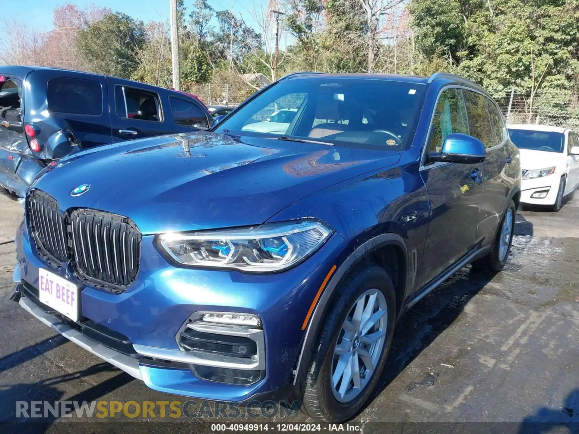 2 fotografías del automóvil dañado 5UXCR6C0XL9B65962 BMW X5 2020