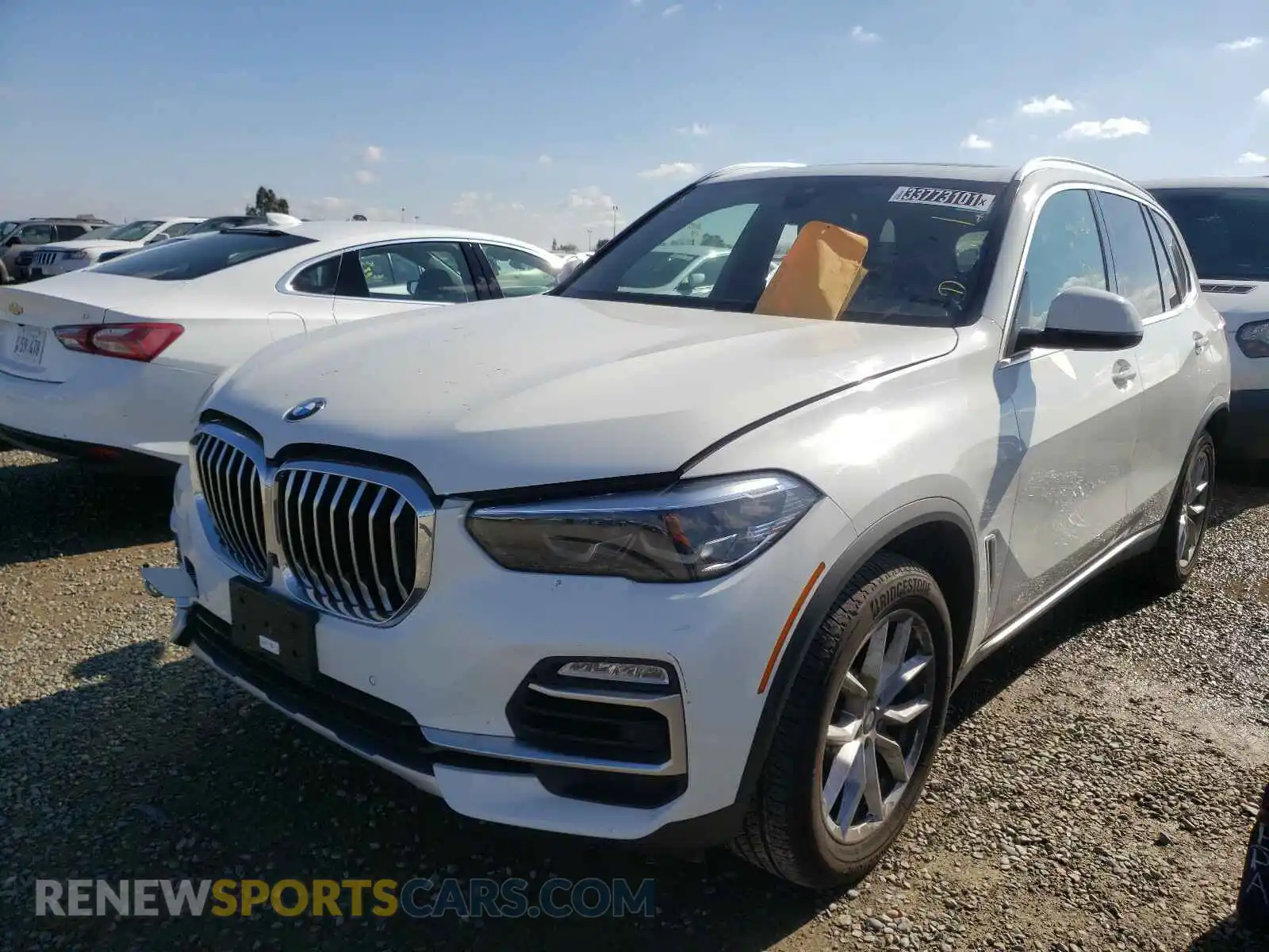 2 Photograph of a damaged car 5UXCR6C0XL9C35038 BMW X5 2020