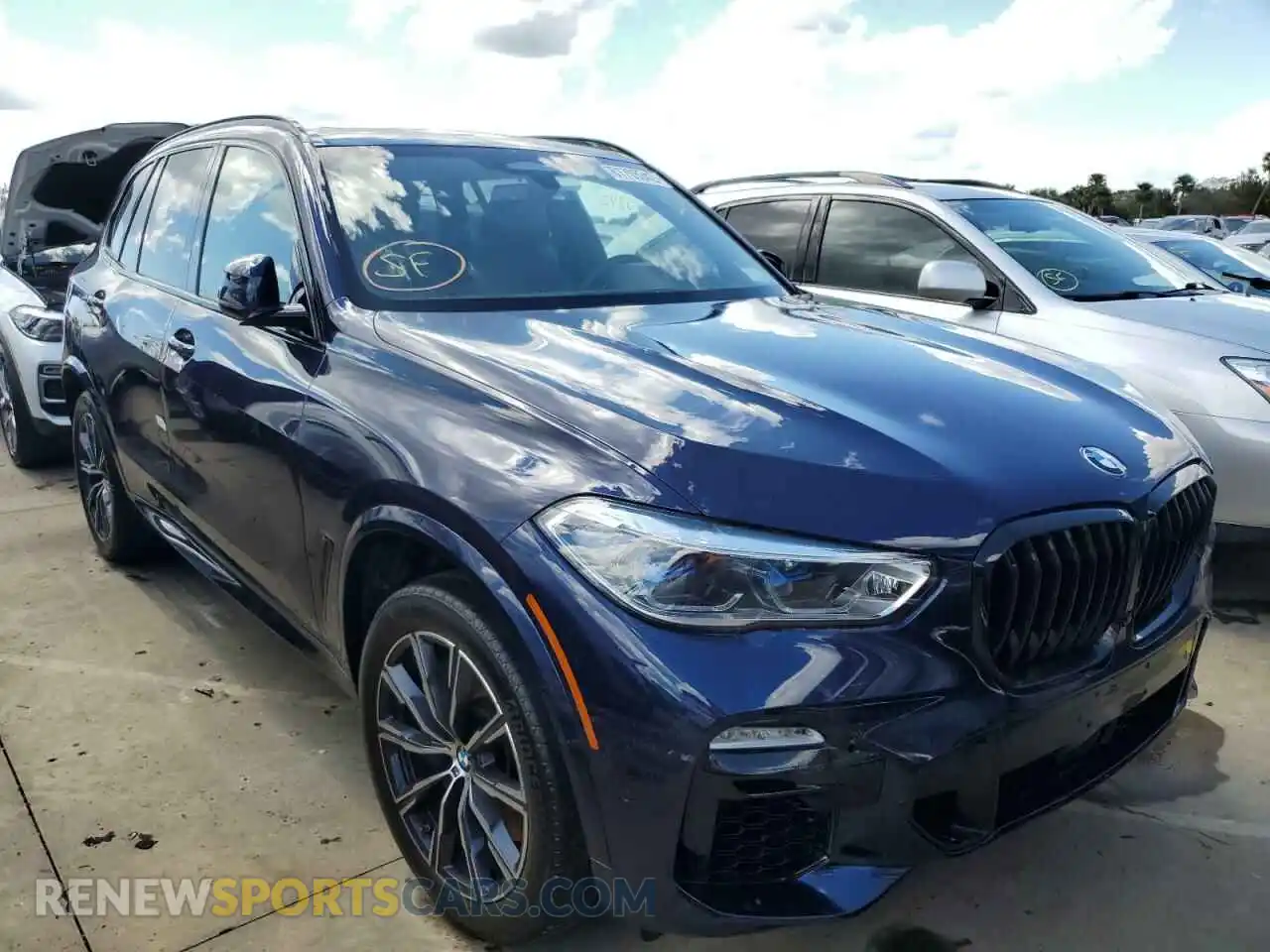 1 Photograph of a damaged car 5UXJU4C02LLE45789 BMW X5 2020