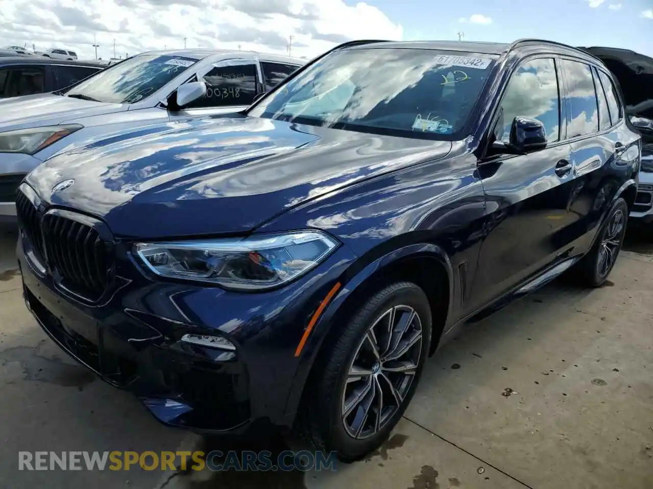 2 Photograph of a damaged car 5UXJU4C02LLE45789 BMW X5 2020