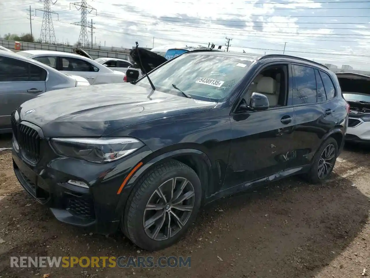 1 fotografías del automóvil dañado 5UXJU4C03LLE46062 BMW X5 2020