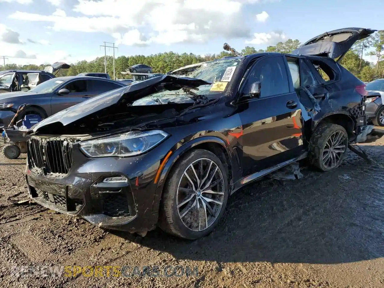 1 Photograph of a damaged car 5UXJU4C05LLE45415 BMW X5 2020