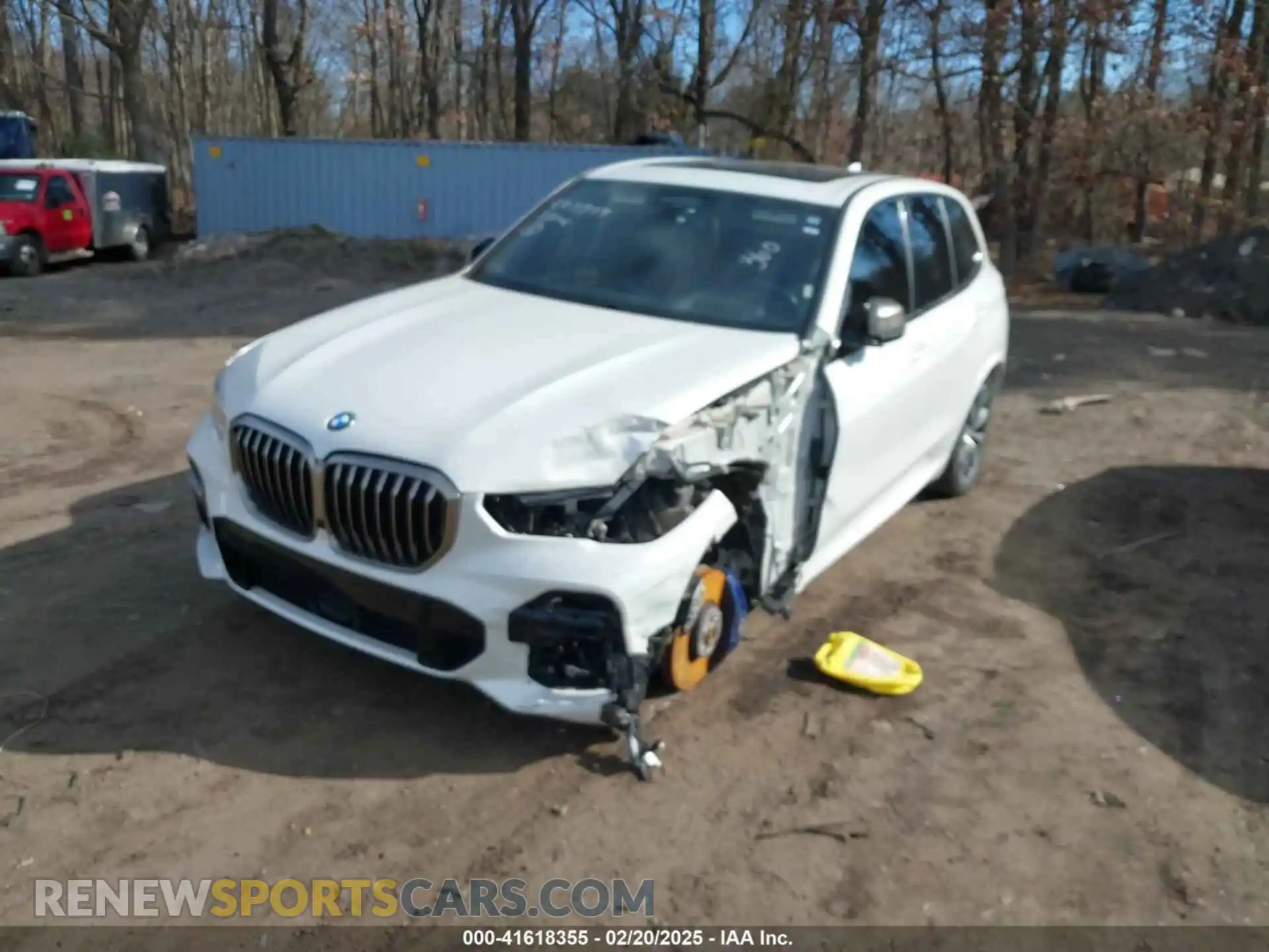 2 Photograph of a damaged car 5UXJU4C06LLE45651 BMW X5 2020