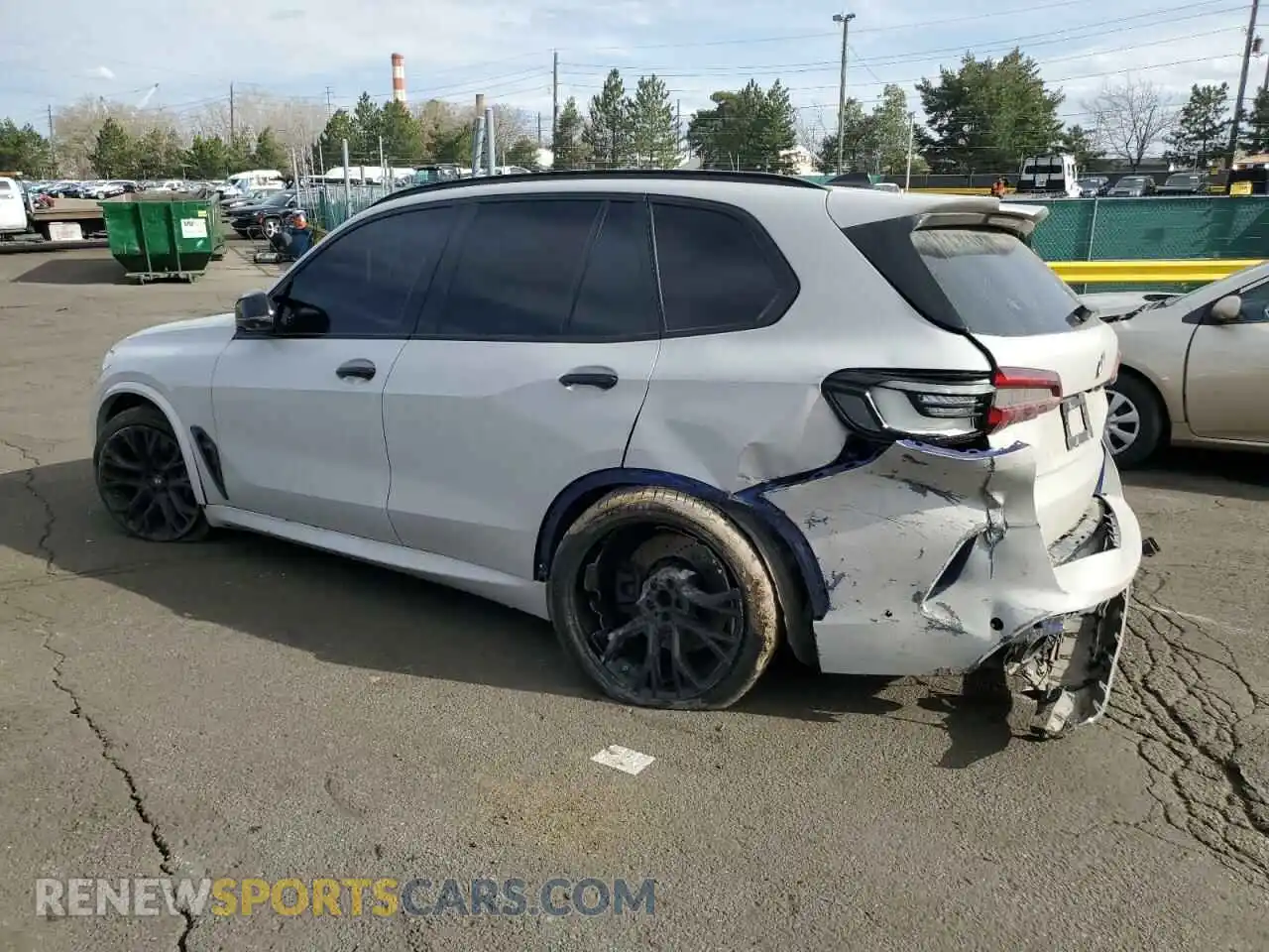 2 fotografías del automóvil dañado 5YMJU0C07L9C82264 BMW X5 2020