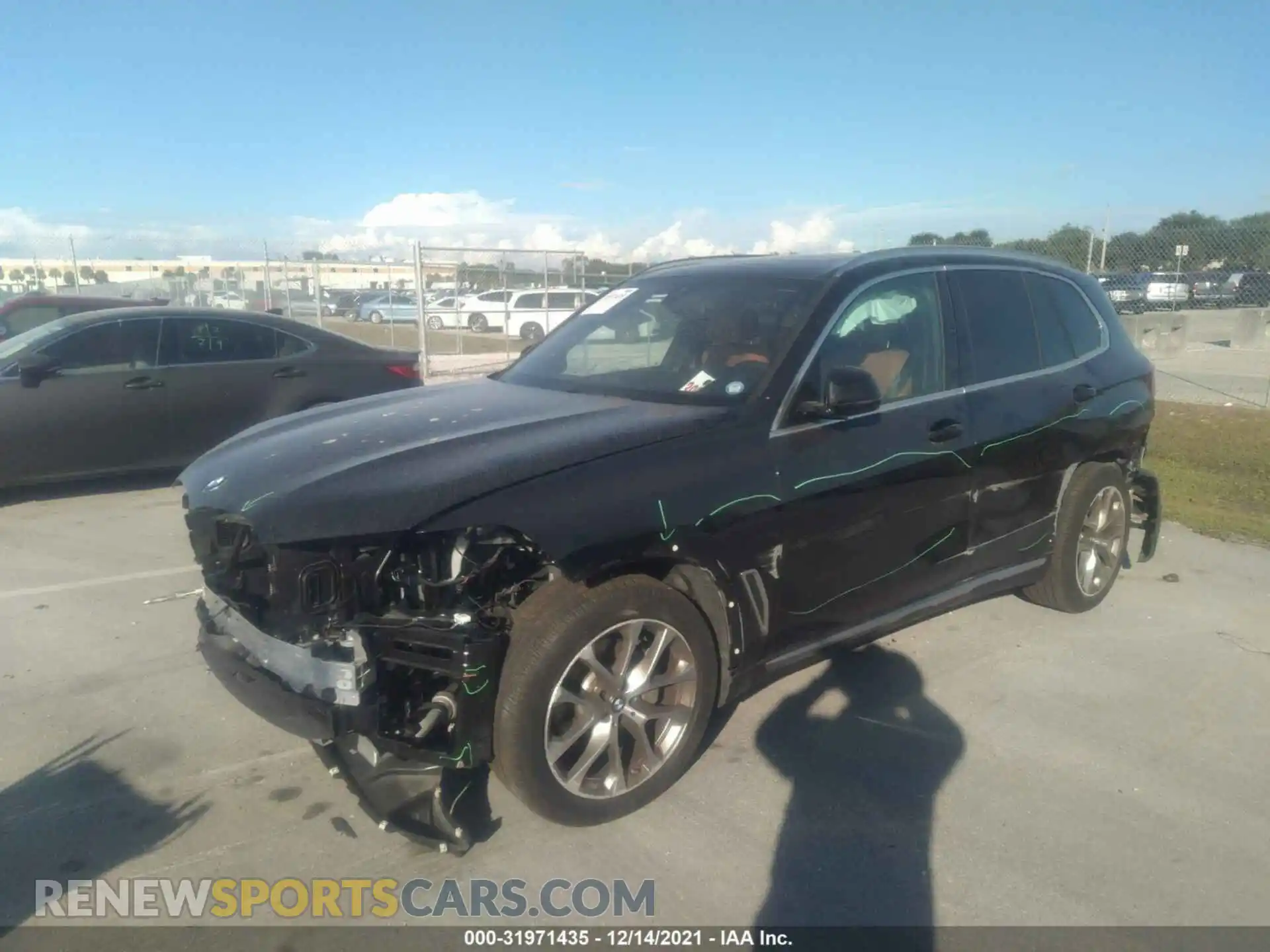 2 Photograph of a damaged car 5UXCR4C00M9D81065 BMW X5 2021