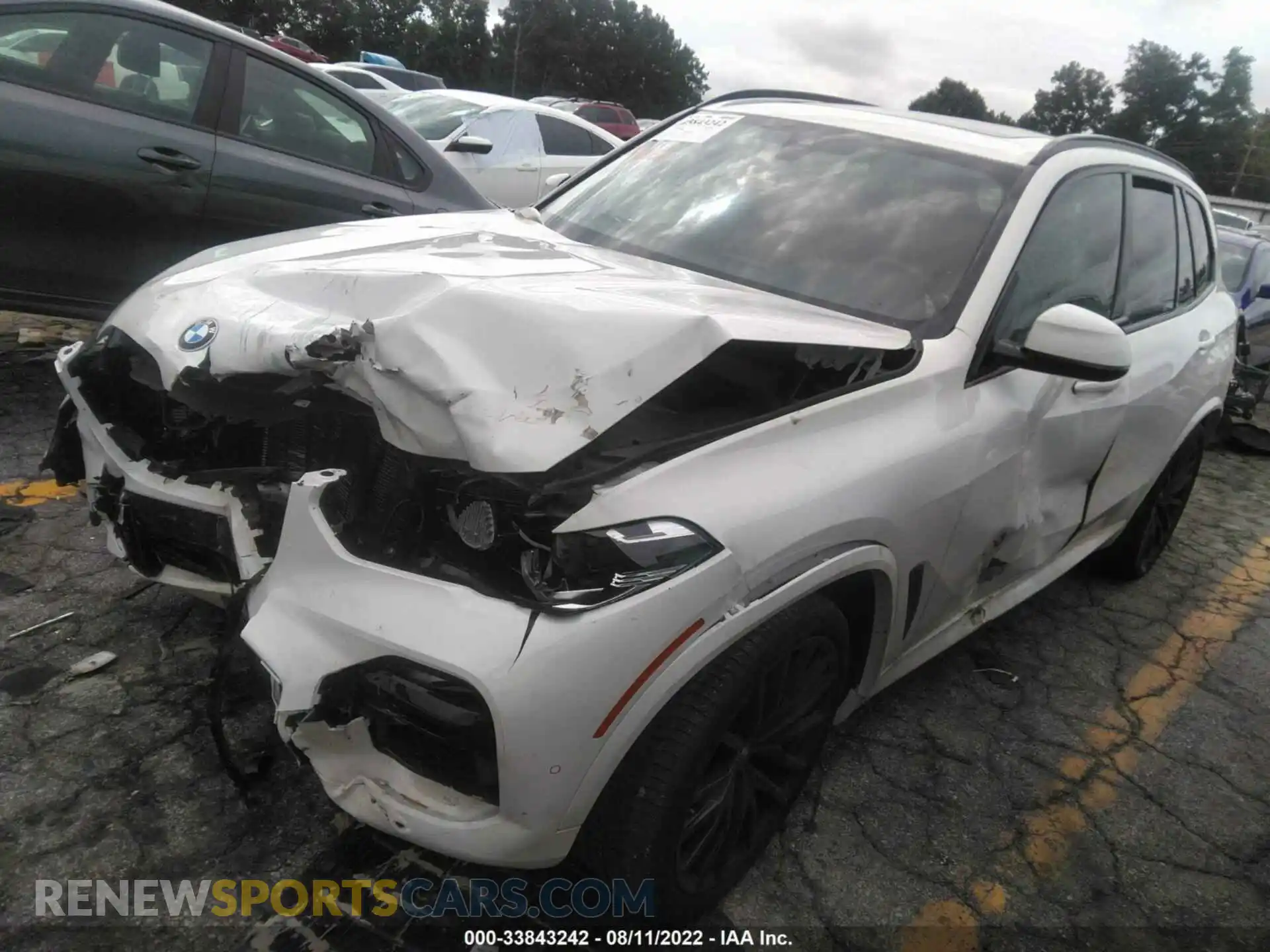 2 Photograph of a damaged car 5UXCR4C01M9E64424 BMW X5 2021