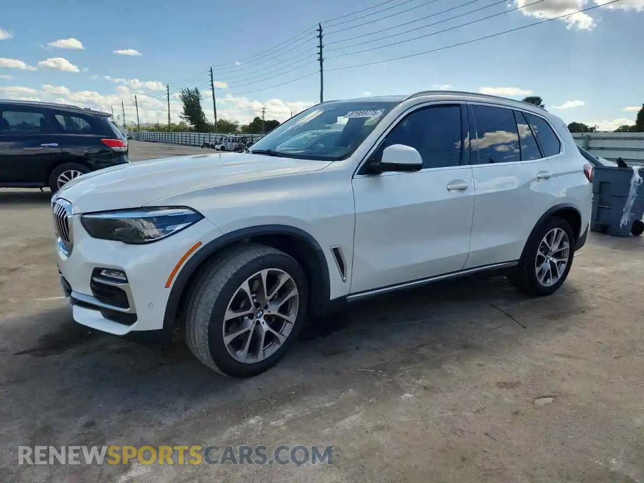 1 Photograph of a damaged car 5UXCR4C02M9E57188 BMW X5 2021