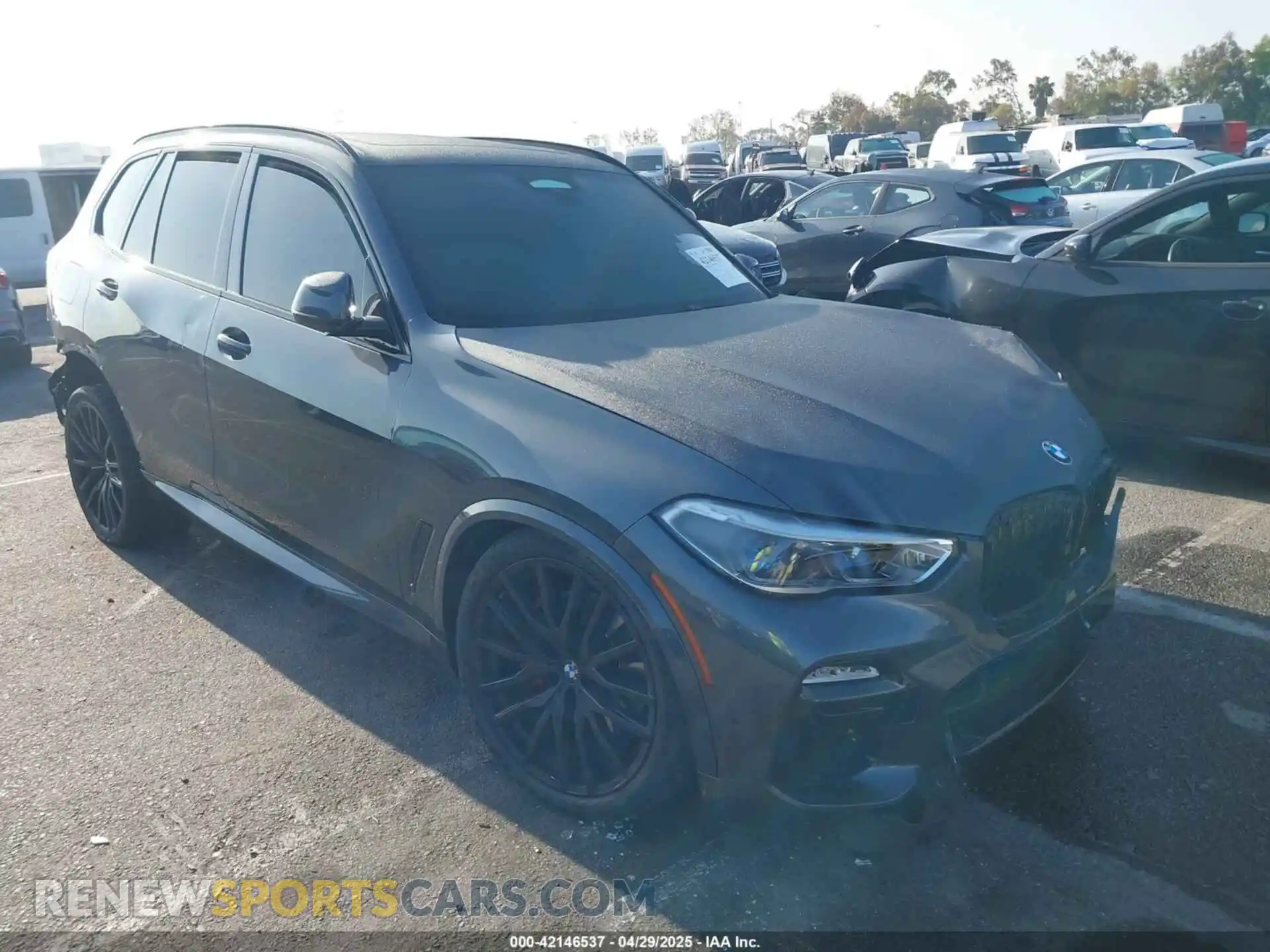 1 Photograph of a damaged car 5UXCR4C02M9H56406 BMW X5 2021