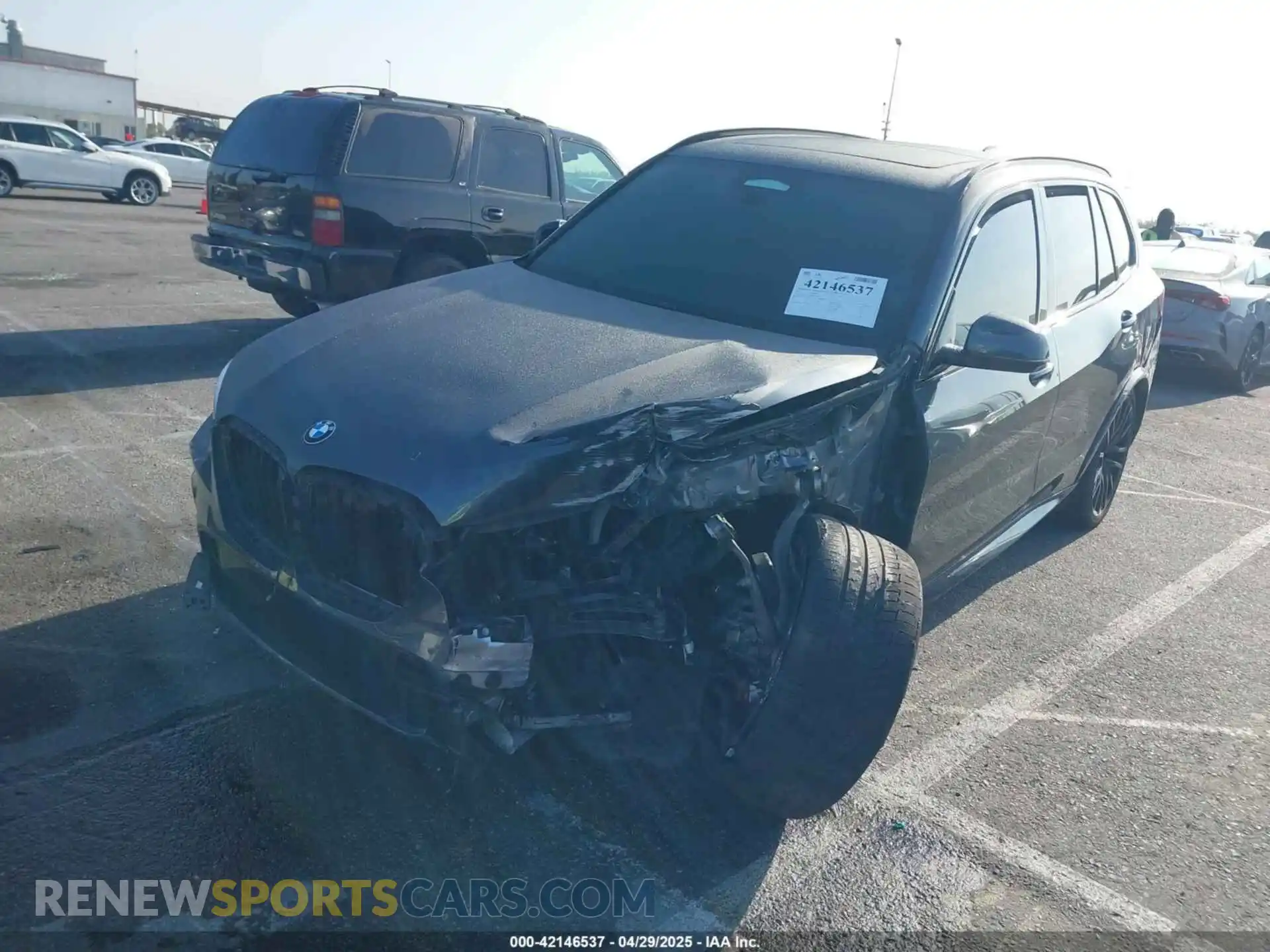 2 Photograph of a damaged car 5UXCR4C02M9H56406 BMW X5 2021
