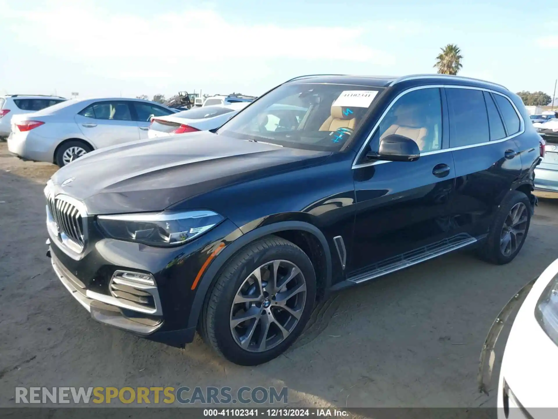 2 Фотография поврежденного автомобиля 5UXCR4C03M9E97926 BMW X5 2021
