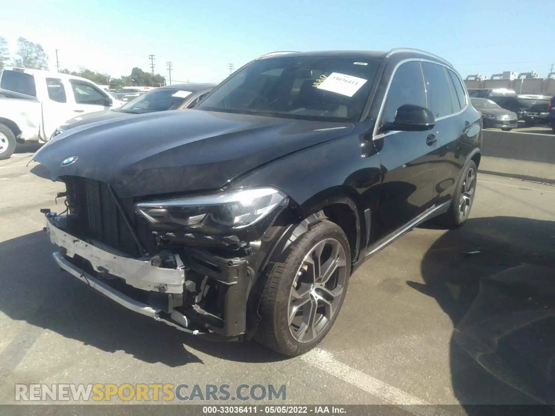 2 Фотография поврежденного автомобиля 5UXCR4C03M9F77372 BMW X5 2021