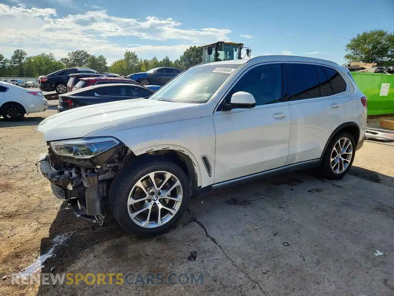 1 Photograph of a damaged car 5UXCR4C03M9H71495 BMW X5 2021