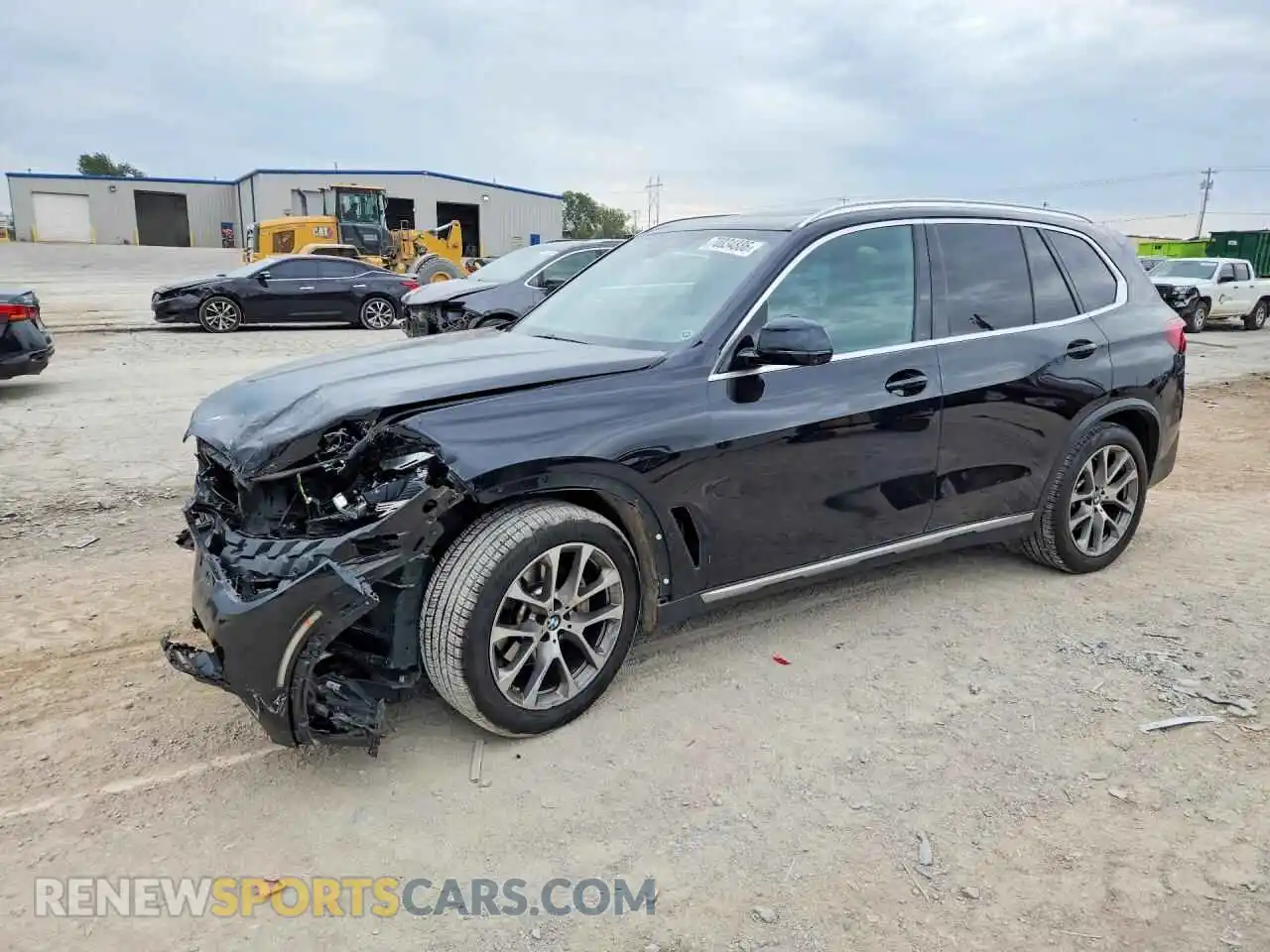 1 Photograph of a damaged car 5UXCR4C04M9E46547 BMW X5 2021