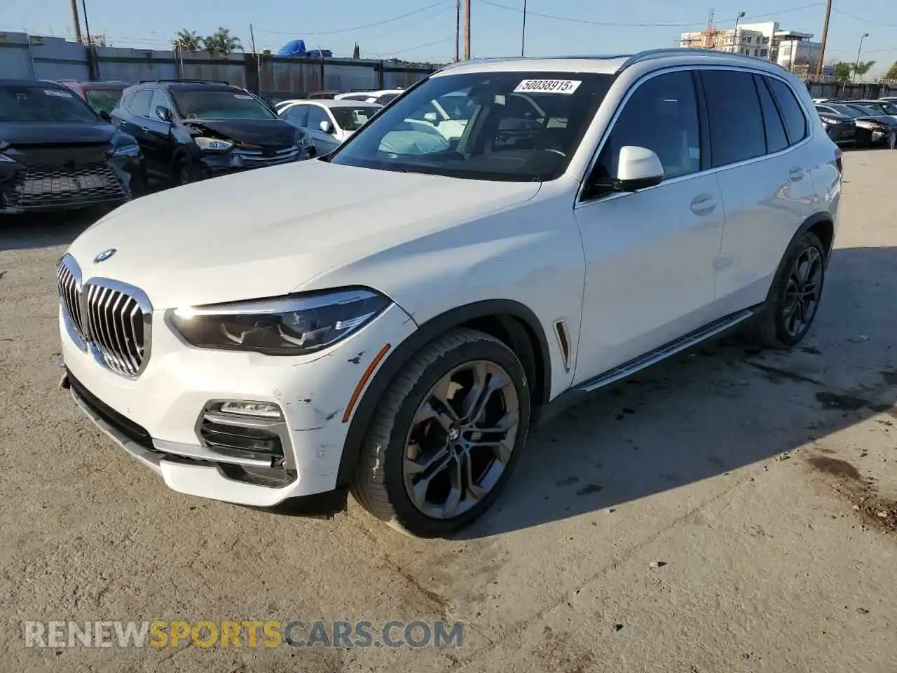 1 fotografías del automóvil dañado 5UXCR4C04M9E59055 BMW X5 2021