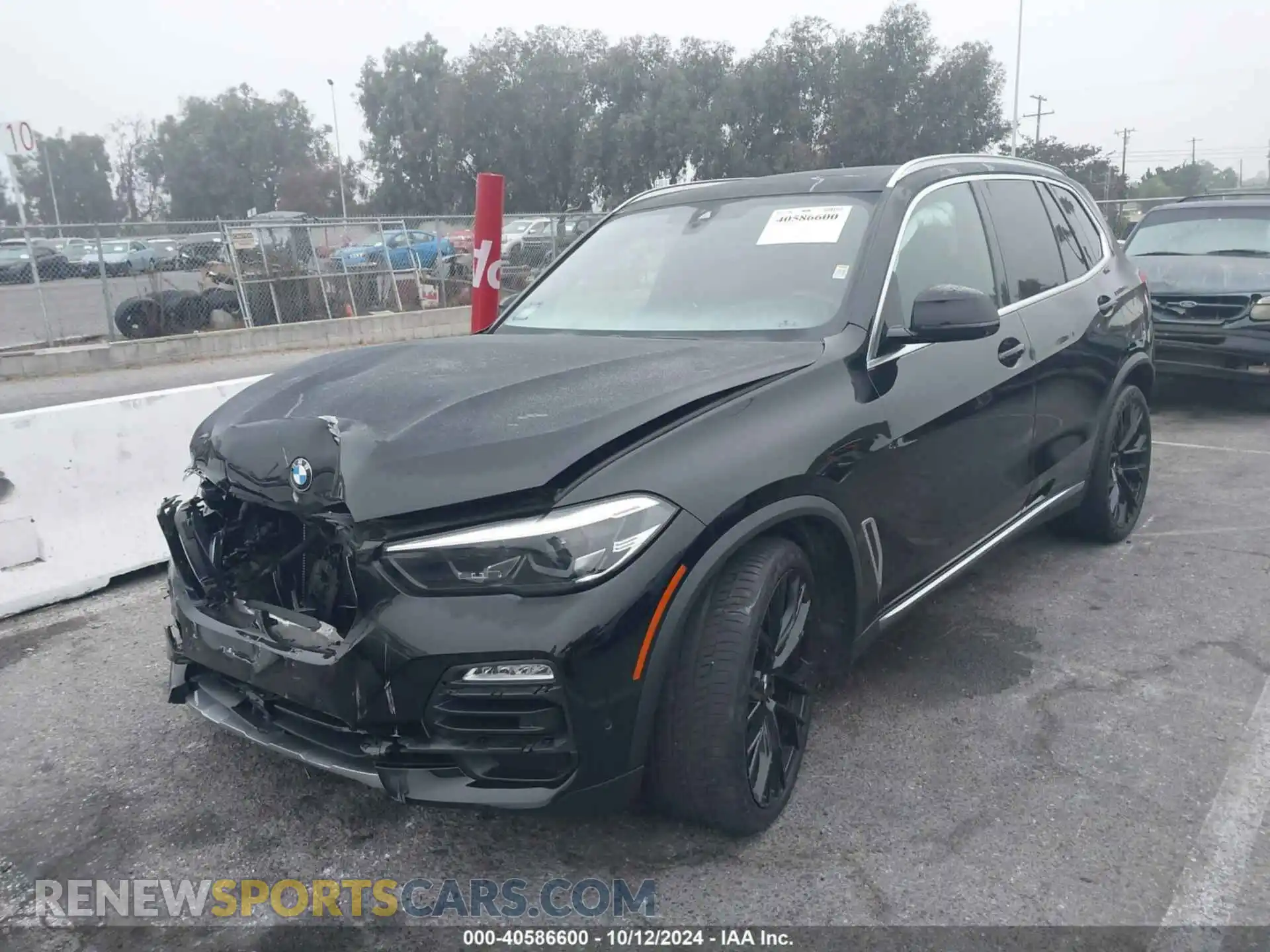 2 Photograph of a damaged car 5UXCR4C05M9G12865 BMW X5 2021