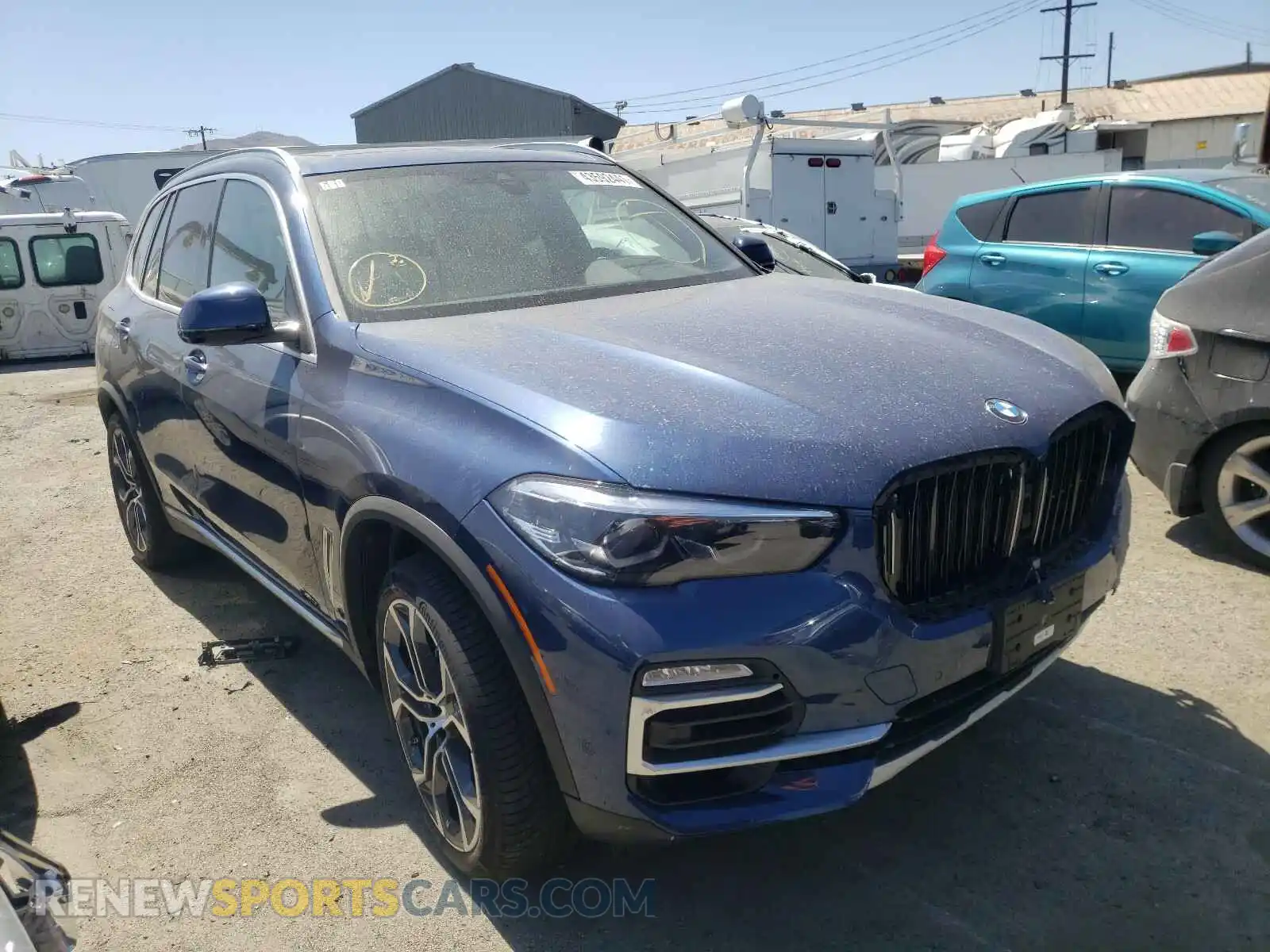1 Photograph of a damaged car 5UXCR4C06M9E73247 BMW X5 2021