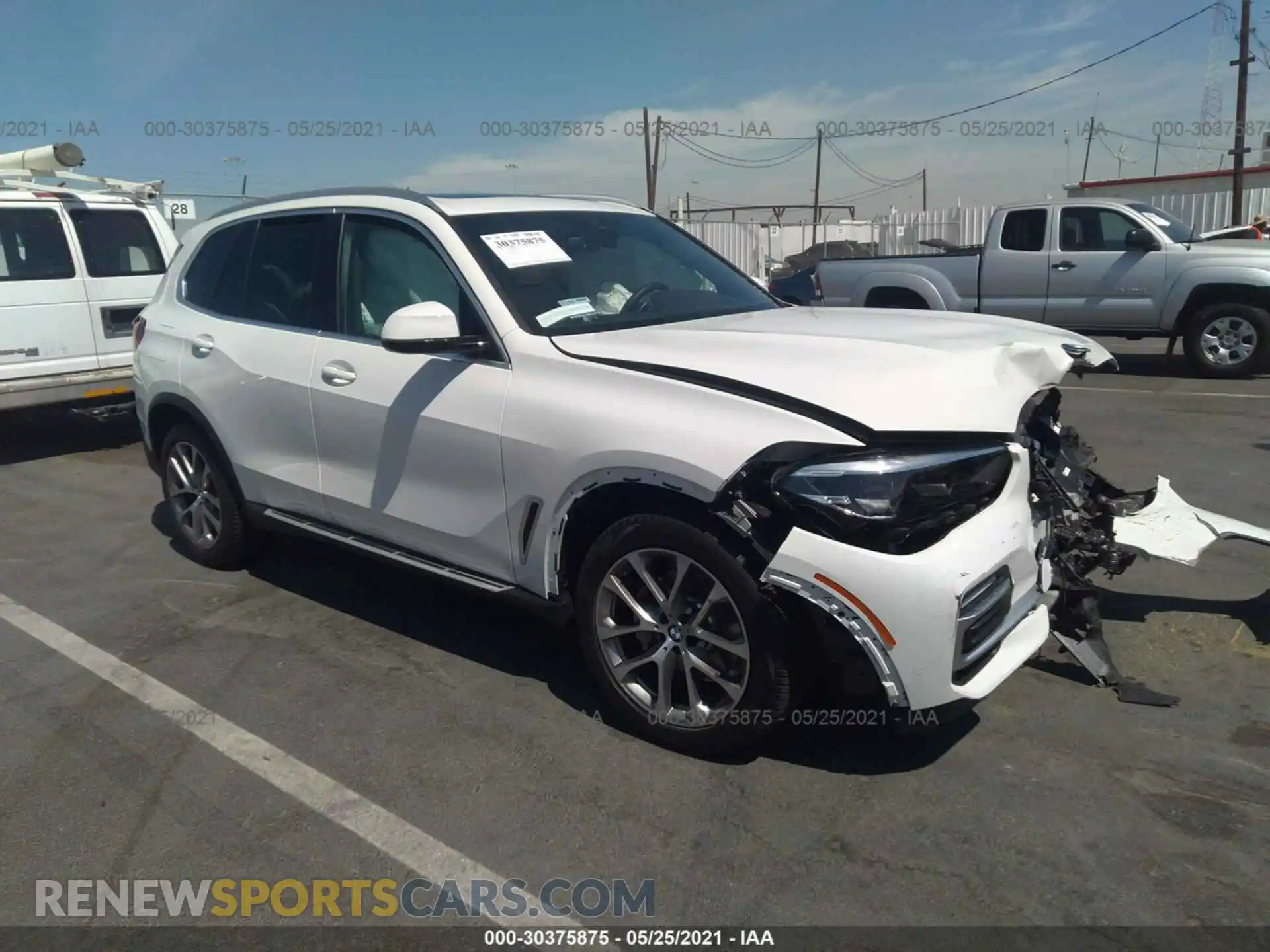 1 Photograph of a damaged car 5UXCR4C06M9E98021 BMW X5 2021