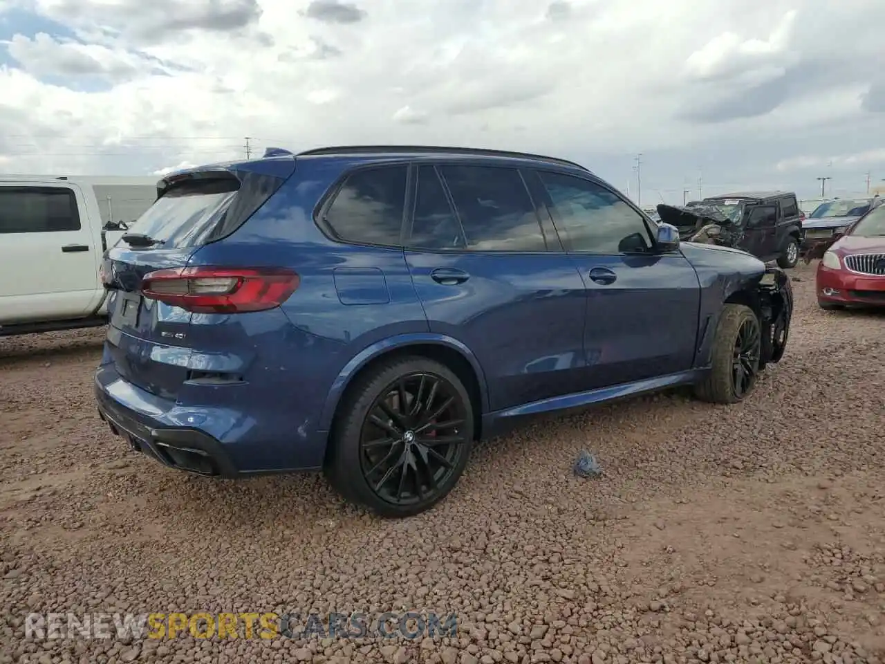 3 Photograph of a damaged car 5UXCR4C06M9G34678 BMW X5 2021