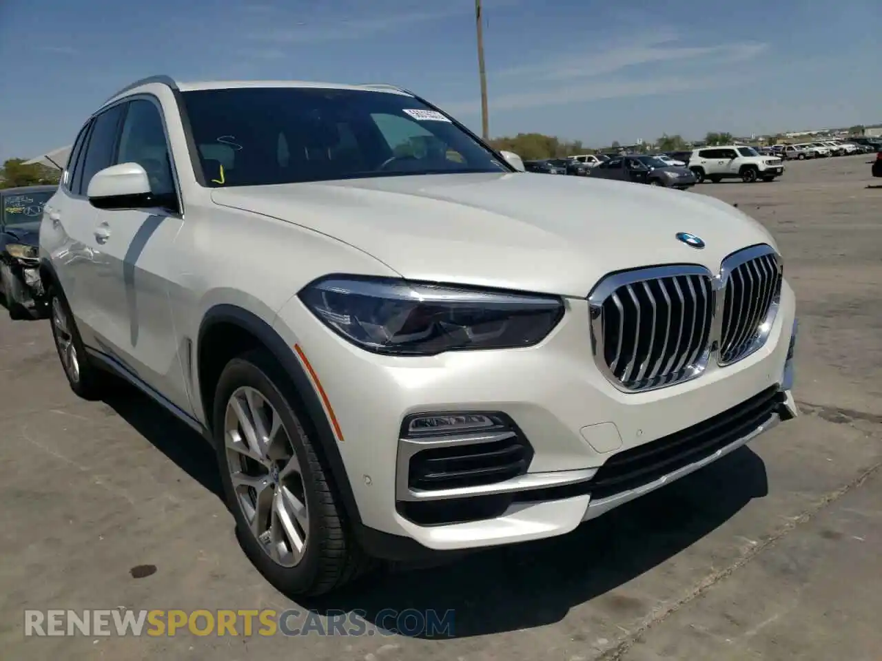 1 Фотография поврежденного автомобиля 5UXCR4C06M9G54901 BMW X5 2021
