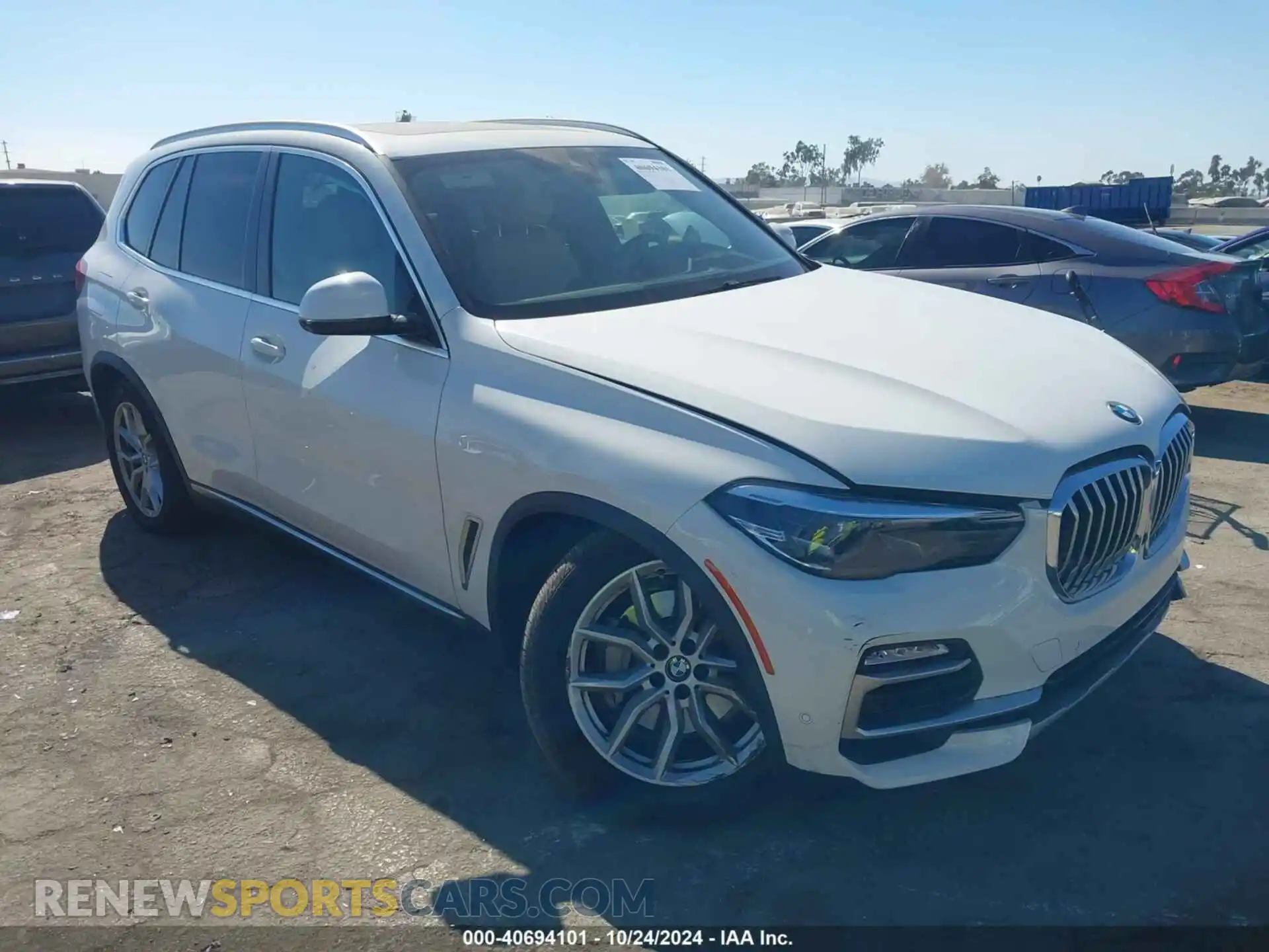 1 Photograph of a damaged car 5UXCR4C06M9H05572 BMW X5 2021