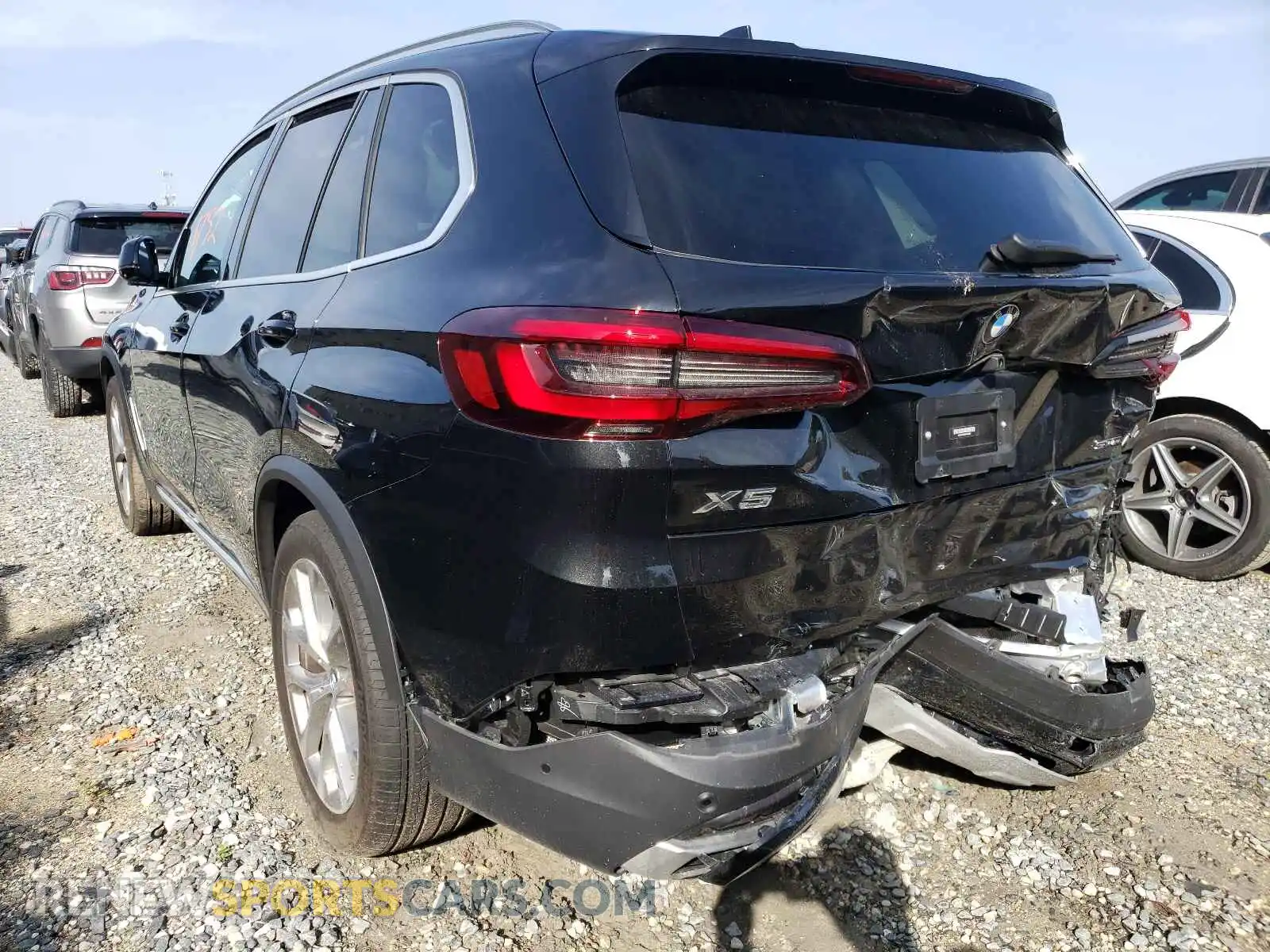 3 Photograph of a damaged car 5UXCR4C06M9H48583 BMW X5 2021