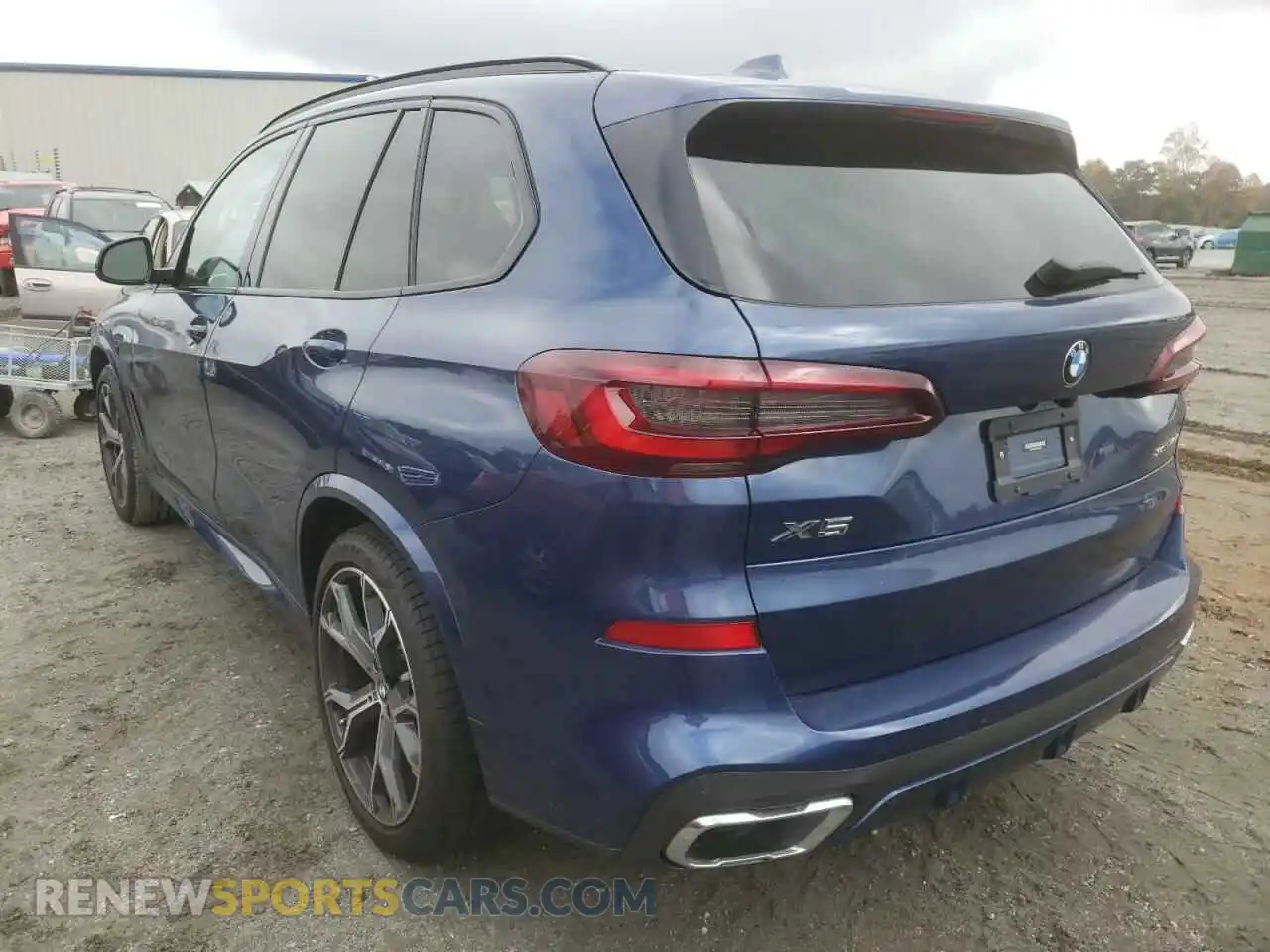 3 fotografías del automóvil dañado 5UXCR4C07M9F23752 BMW X5 2021