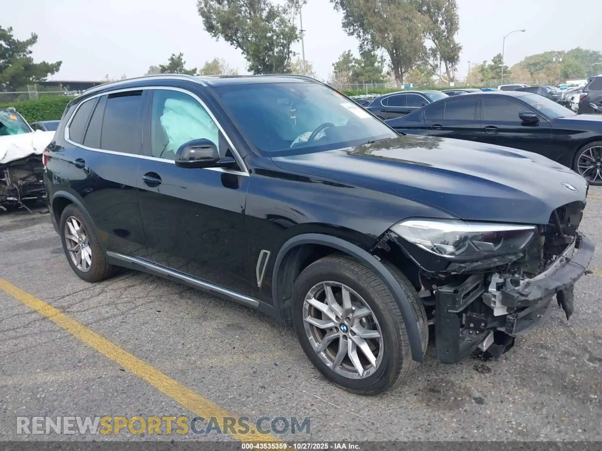 1 Photograph of a damaged car 5UXCR4C07M9F47243 BMW X5 2021