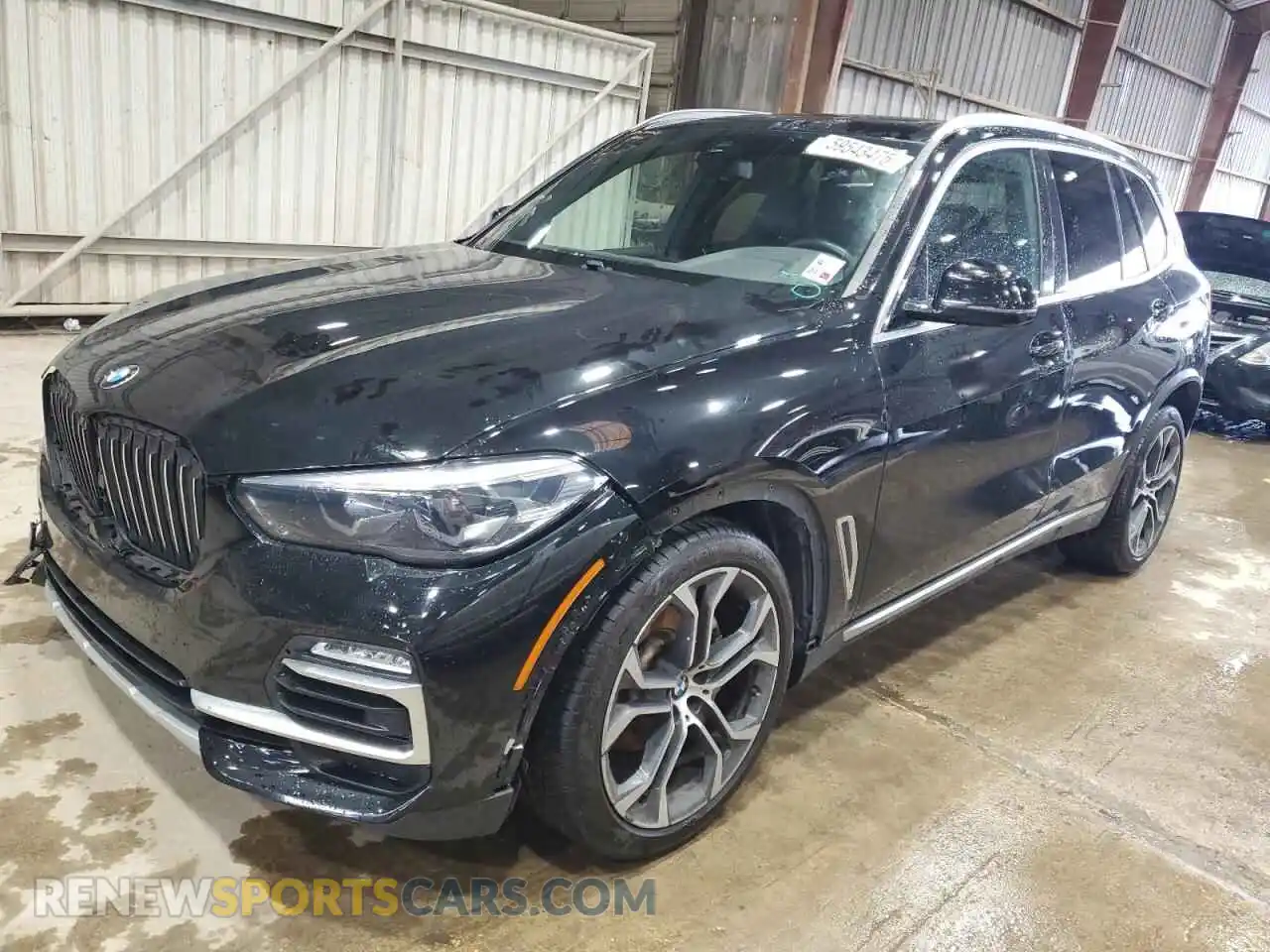 1 Photograph of a damaged car 5UXCR4C09M9D89584 BMW X5 2021