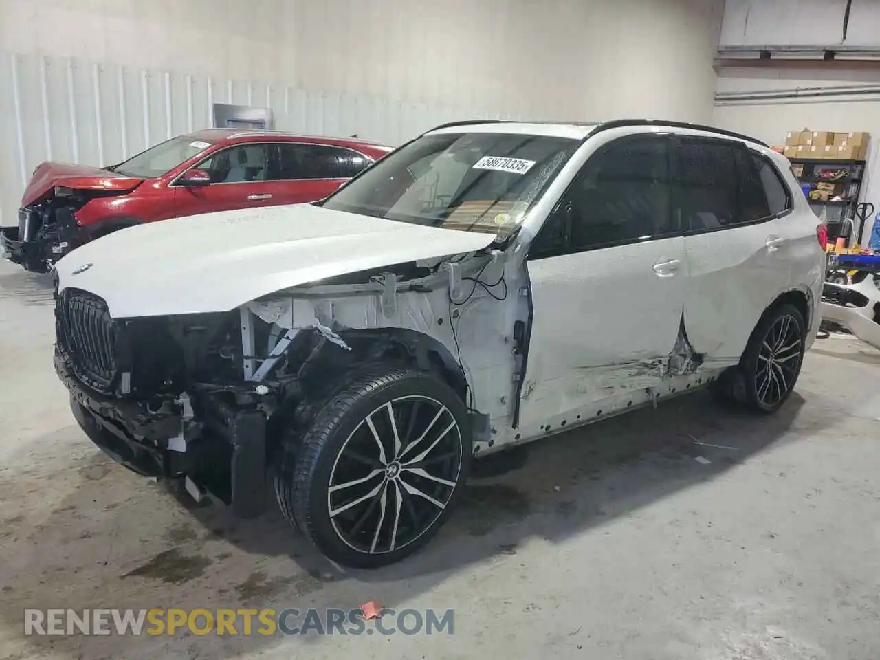 1 Photograph of a damaged car 5UXCR4C09M9F61659 BMW X5 2021