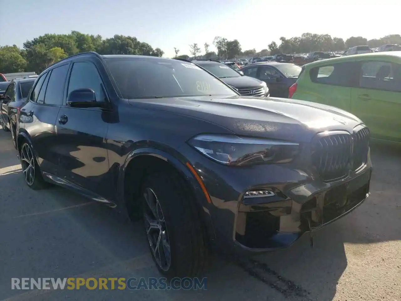 1 Photograph of a damaged car 5UXCR4C09M9F75237 BMW X5 2021