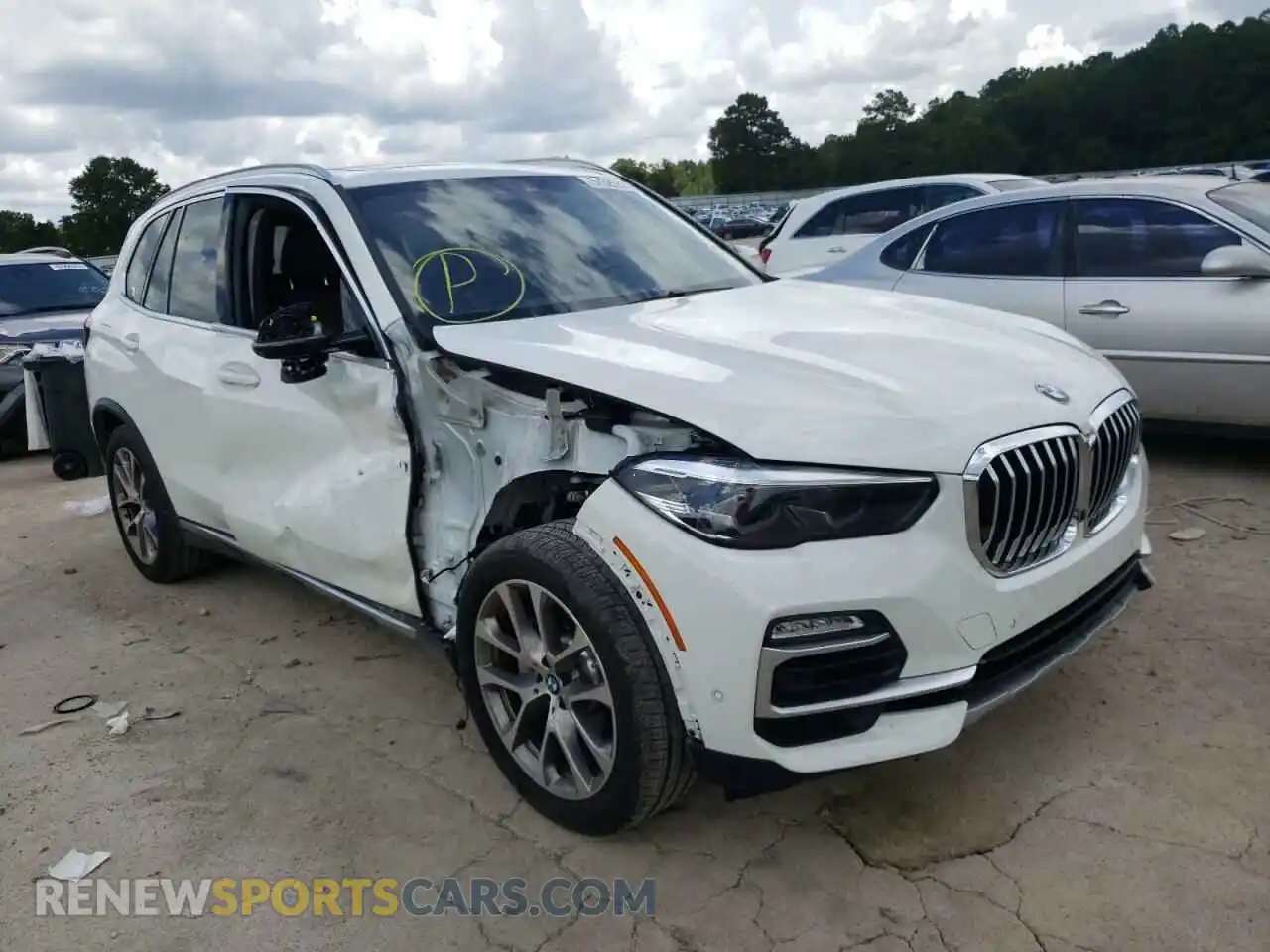 1 Photograph of a damaged car 5UXCR4C0XM9E06229 BMW X5 2021