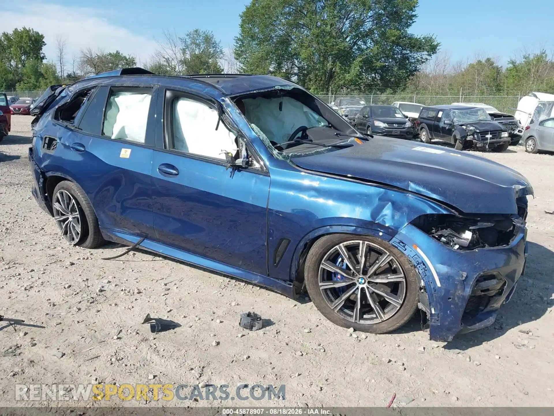 1 fotografías del automóvil dañado 5UXCR6C00M9E09894 BMW X5 2021
