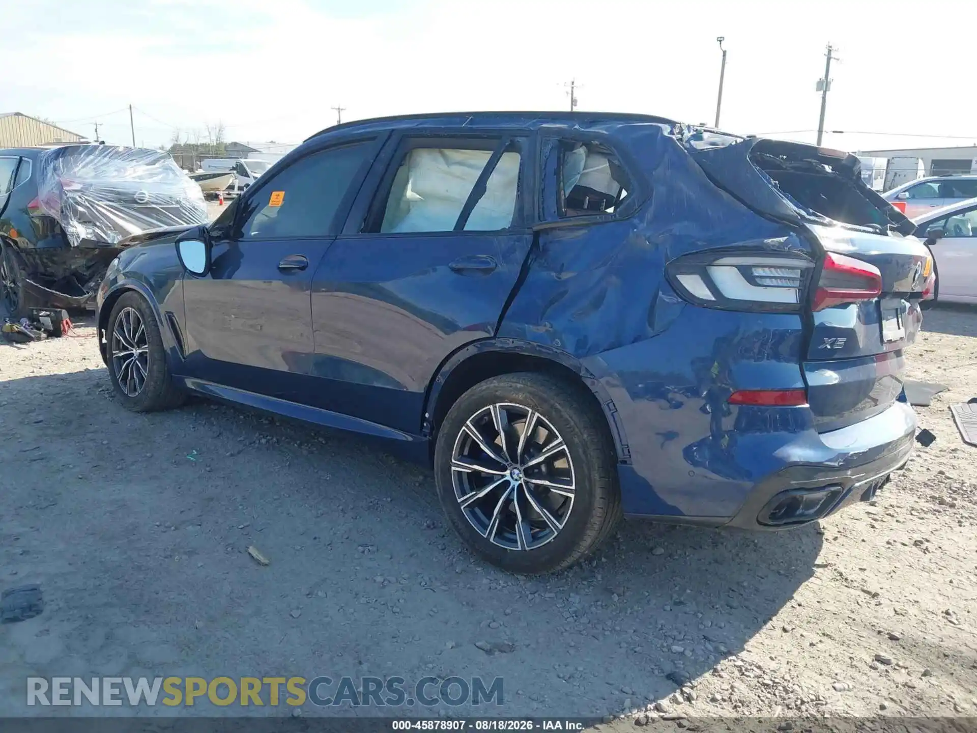 3 fotografías del automóvil dañado 5UXCR6C00M9E09894 BMW X5 2021