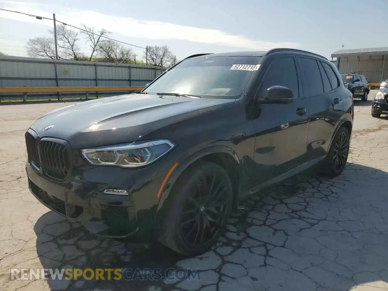1 Photograph of a damaged car 5UXCR6C00M9G55196 BMW X5 2021