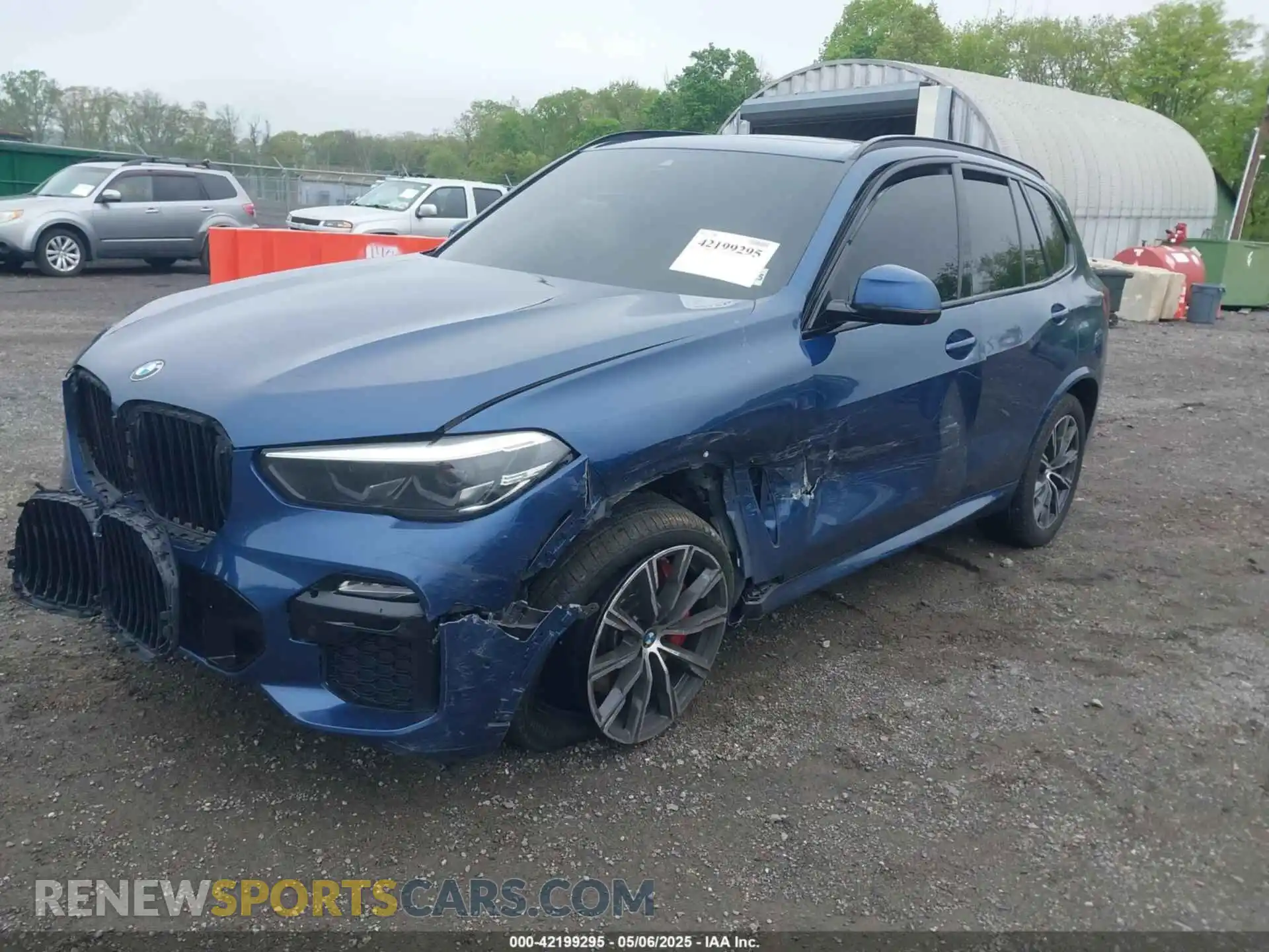 2 Photograph of a damaged car 5UXCR6C01M9E66833 BMW X5 2021