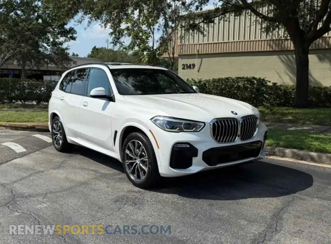 1 Photograph of a damaged car 5UXCR6C01M9F01XXX BMW X5 2021