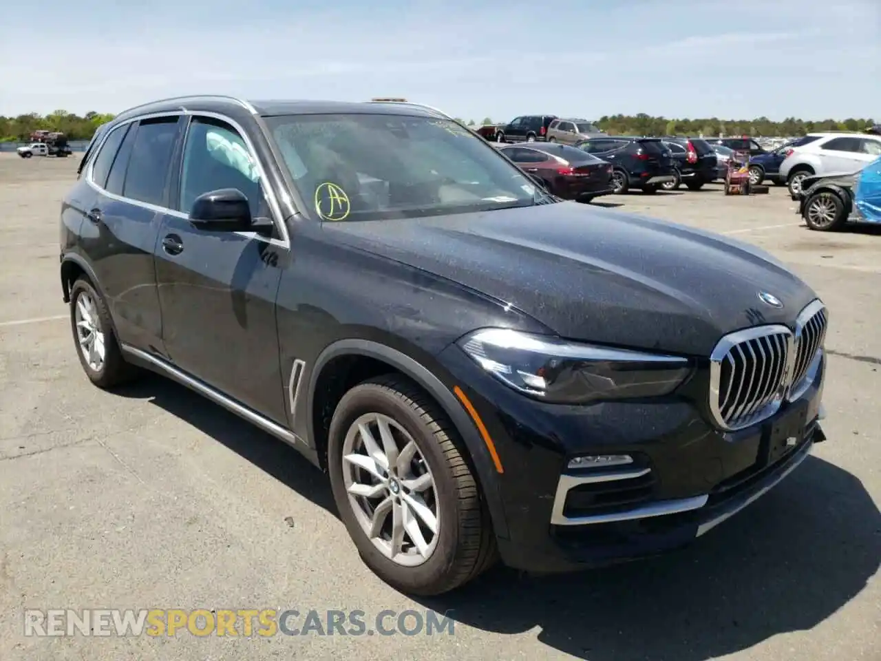 1 Photograph of a damaged car 5UXCR6C01M9F56709 BMW X5 2021