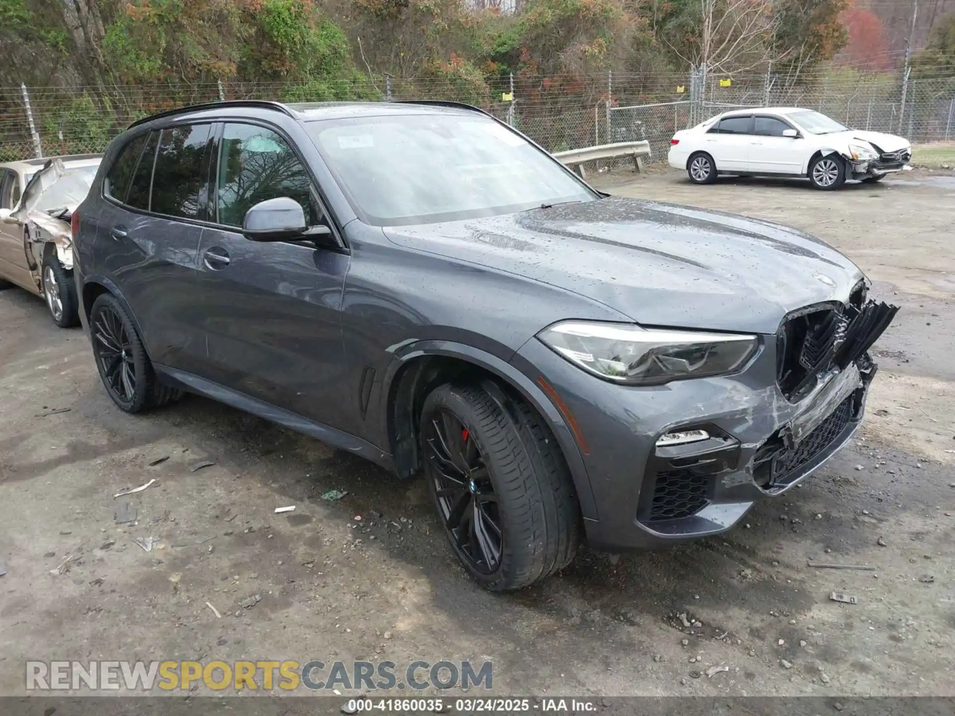 1 Photograph of a damaged car 5UXCR6C01M9H56800 BMW X5 2021