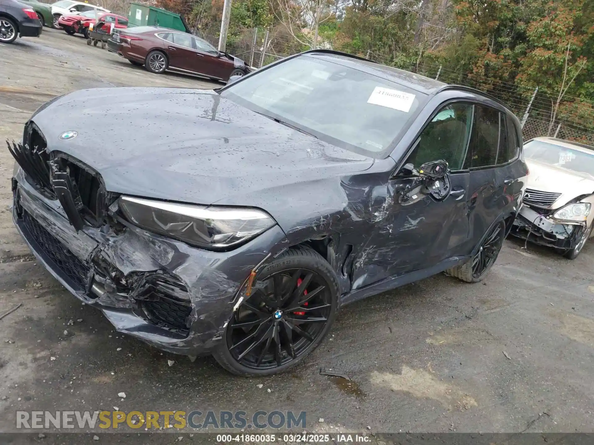 2 Photograph of a damaged car 5UXCR6C01M9H56800 BMW X5 2021