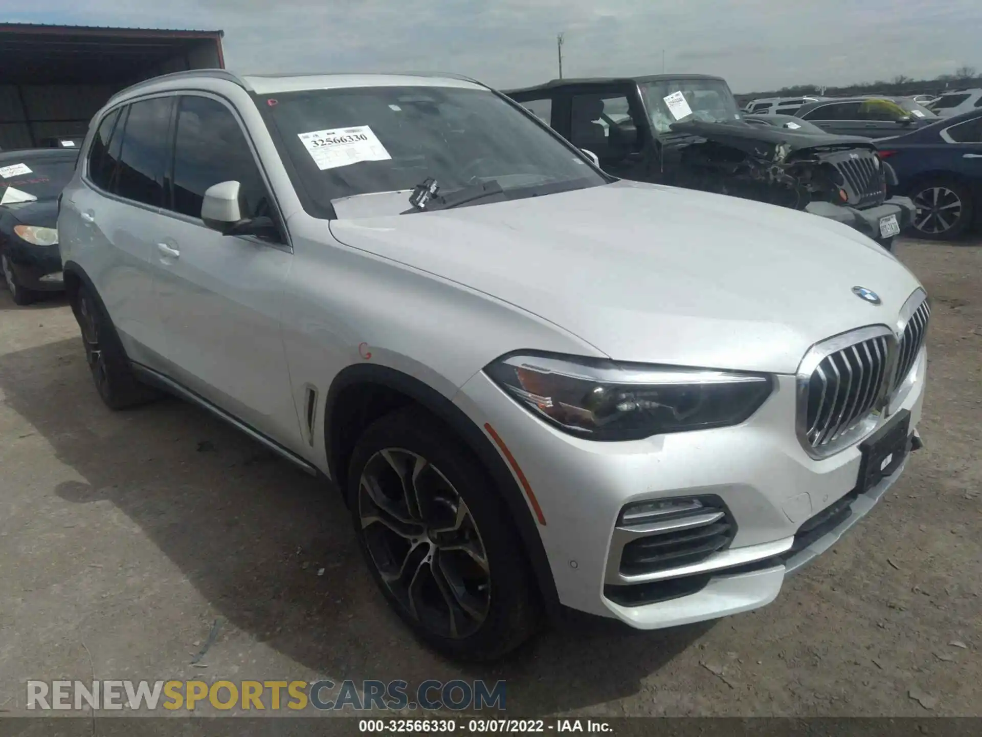 1 Фотография поврежденного автомобиля 5UXCR6C01M9H74553 BMW X5 2021
