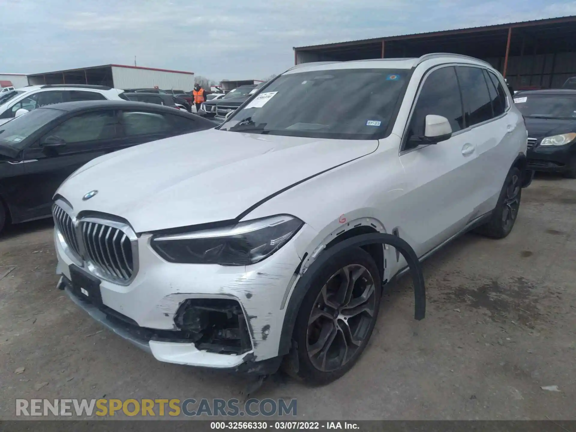 2 Фотография поврежденного автомобиля 5UXCR6C01M9H74553 BMW X5 2021